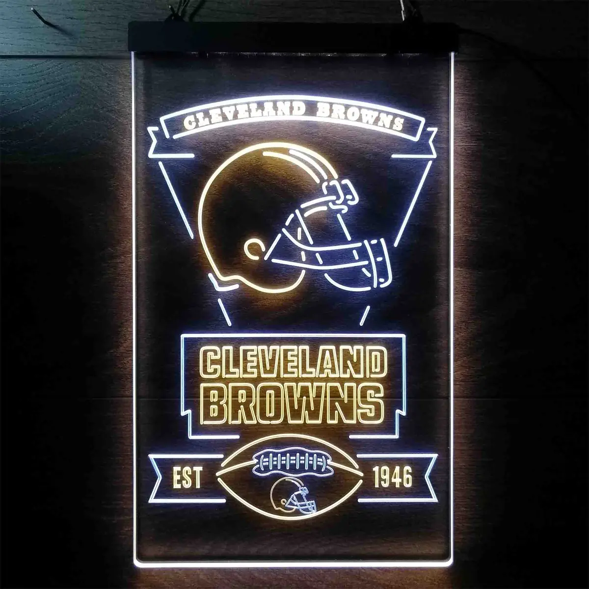 Cleveland Browns Est. 1946 Led Neon Sign 1