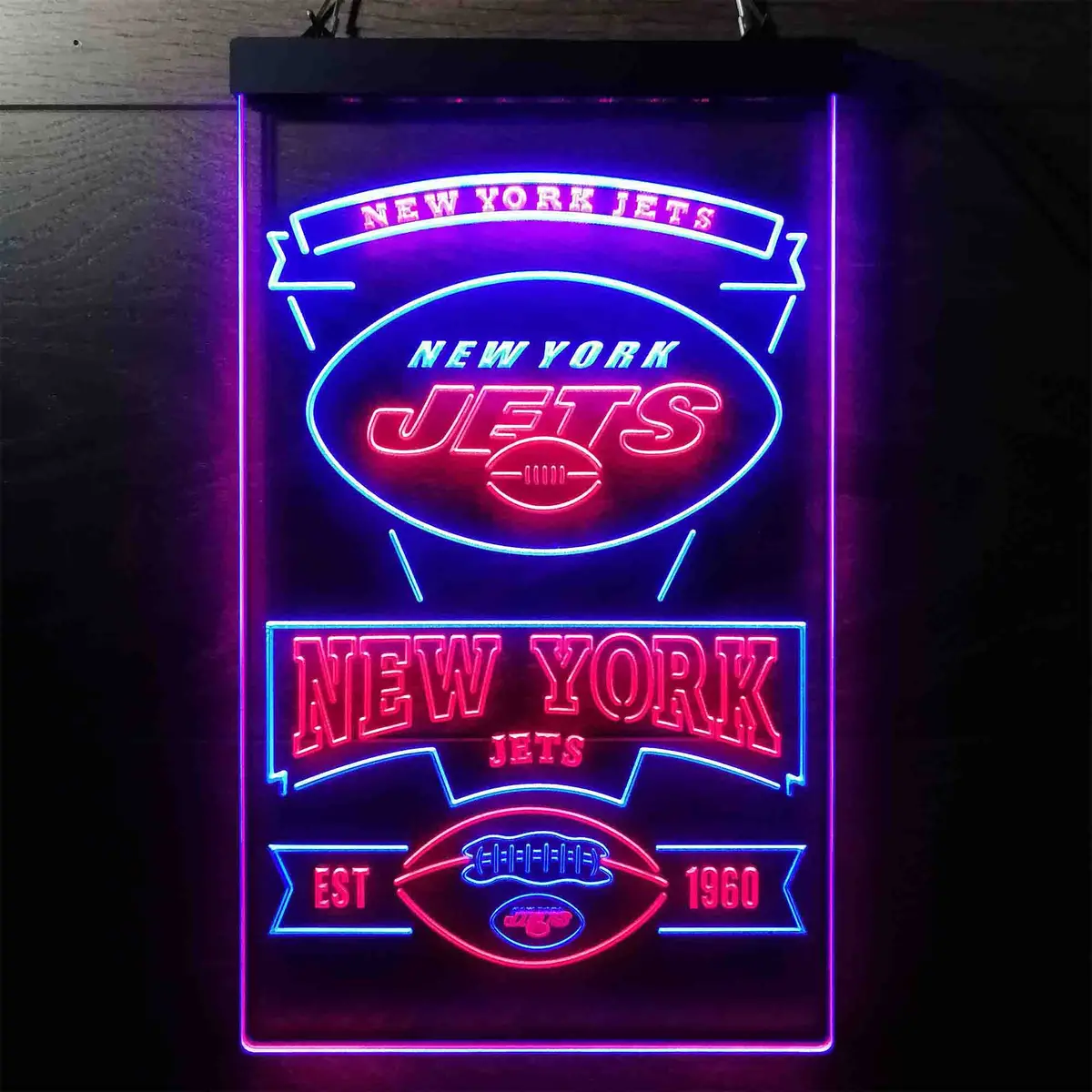 New York Jets Est. 1960 Led Neon Sign 9