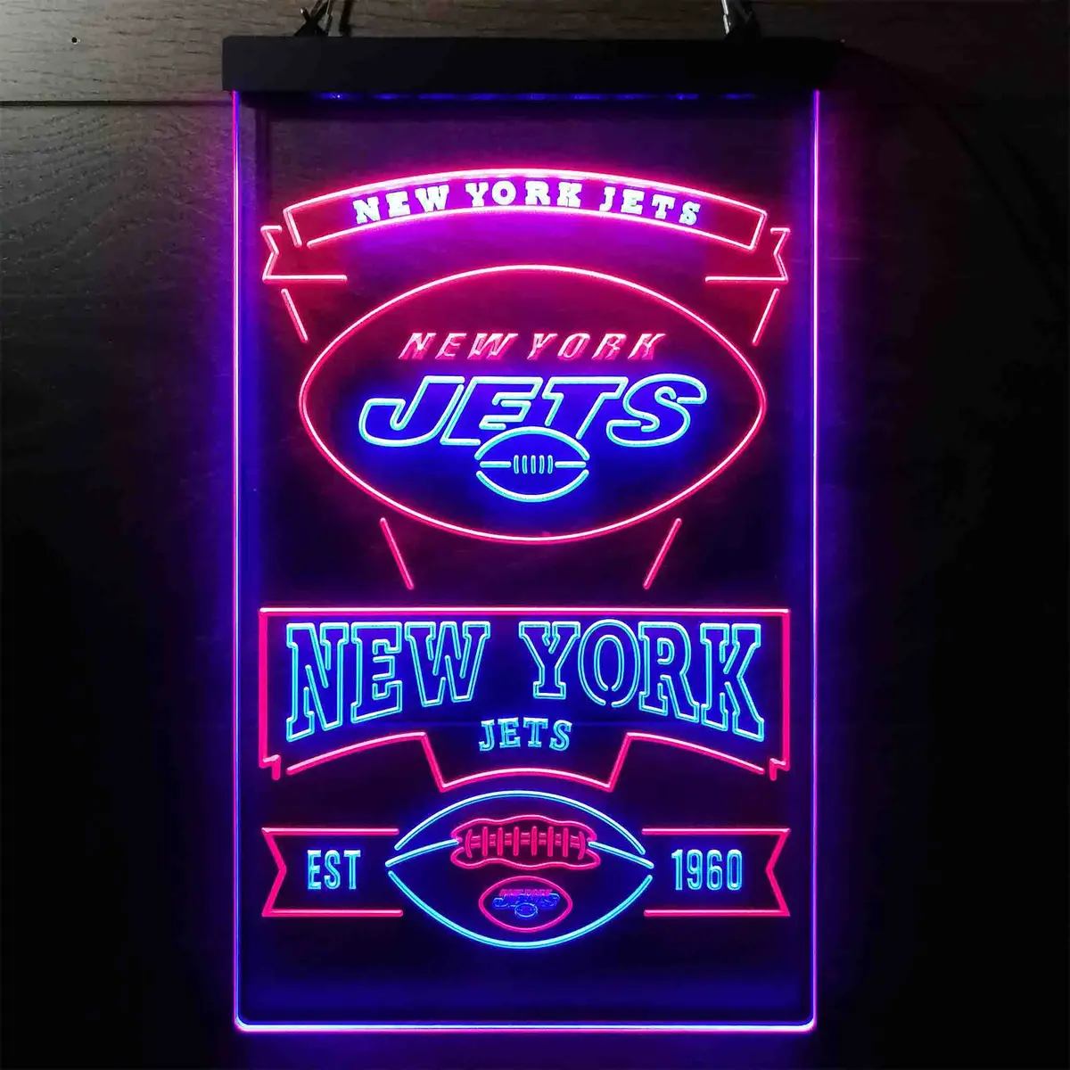 New York Jets Est. 1960 Led Neon Sign 4