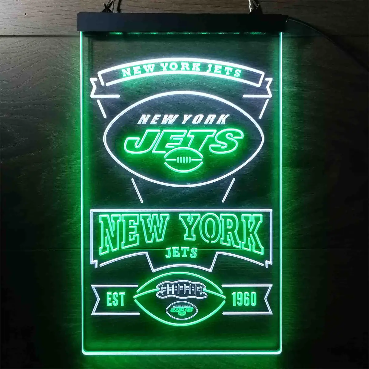 New York Jets Est. 1960 Led Neon Sign 7