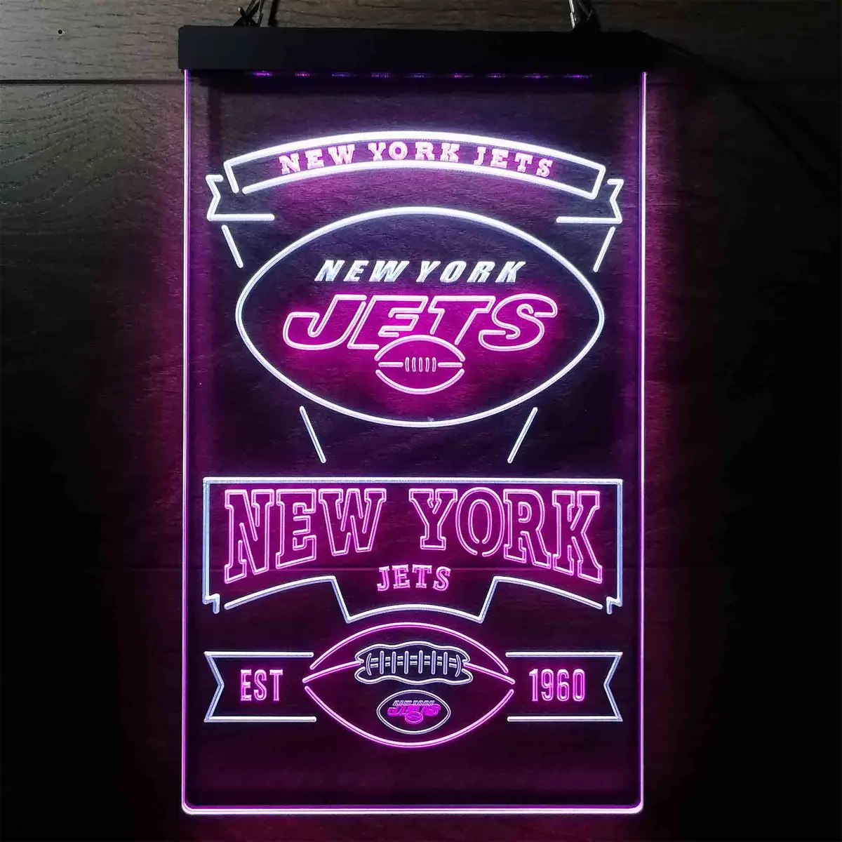 New York Jets Est. 1960 Led Neon Sign 12