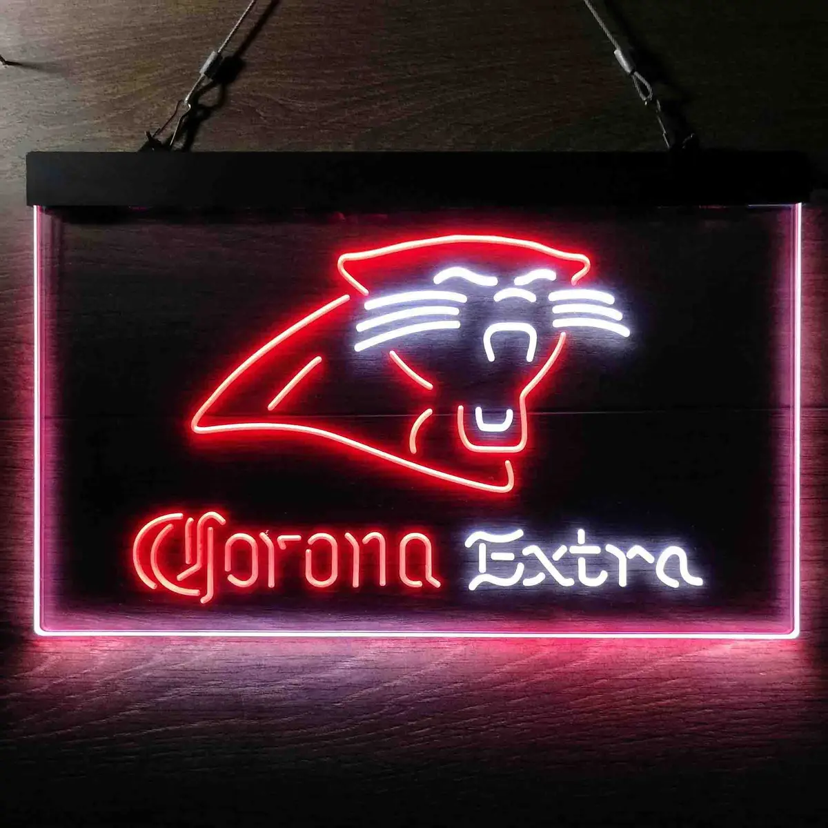 Carolina Panthers Corona Extra Neon-Like Led Sign 1