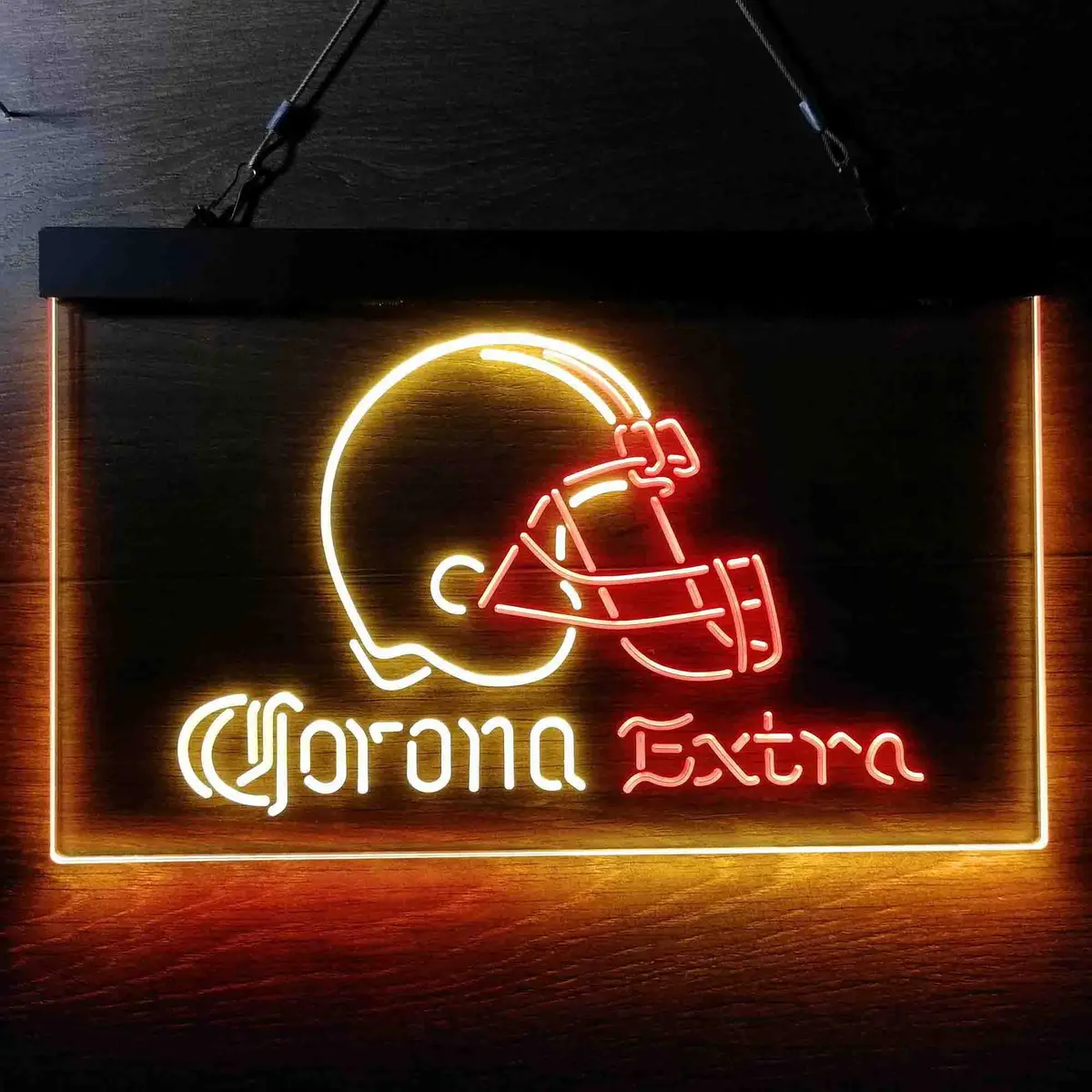 Cleveland Browns Corona Extra Neon-Like Led Sign 8