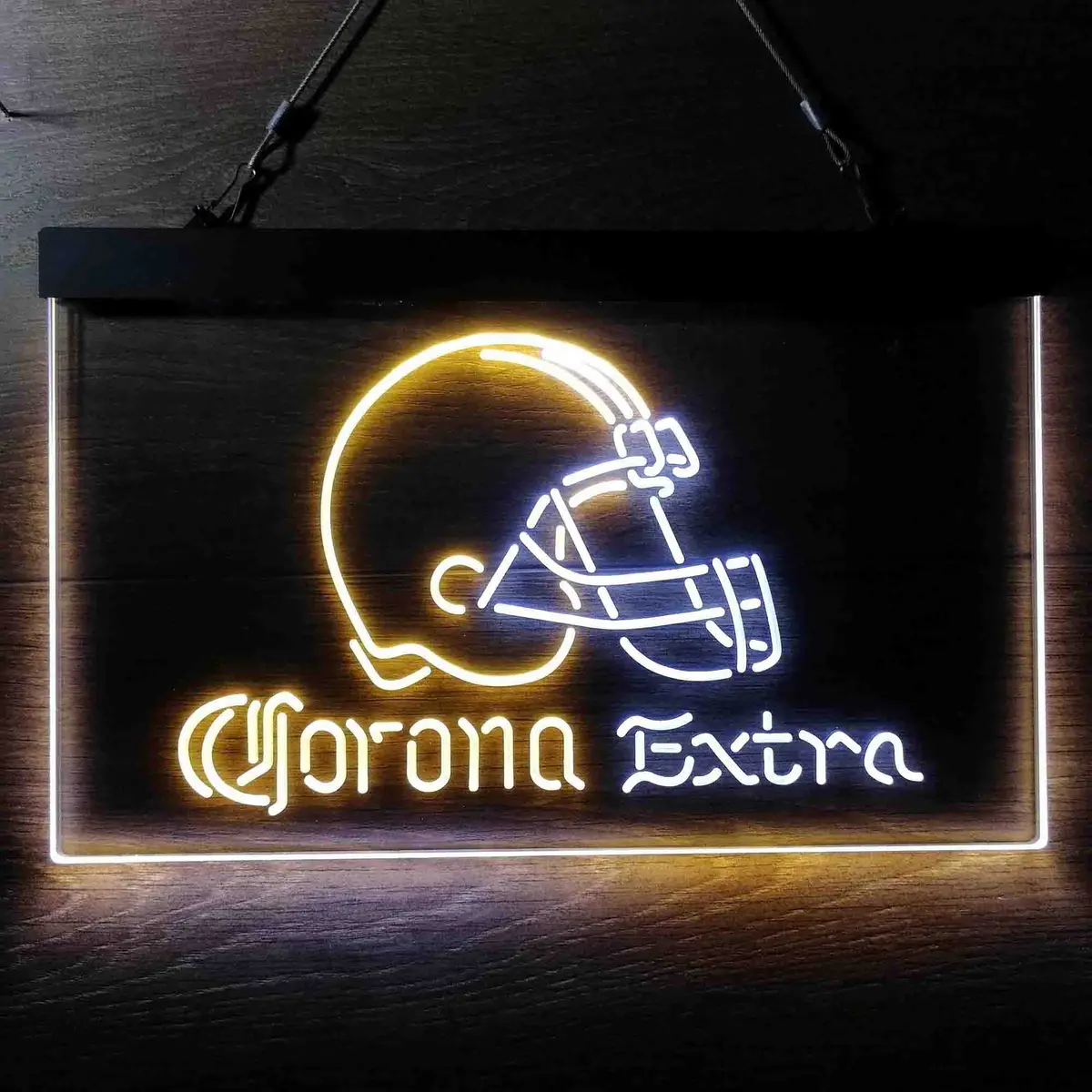 Cleveland Browns Corona Extra Neon-Like Led Sign 7