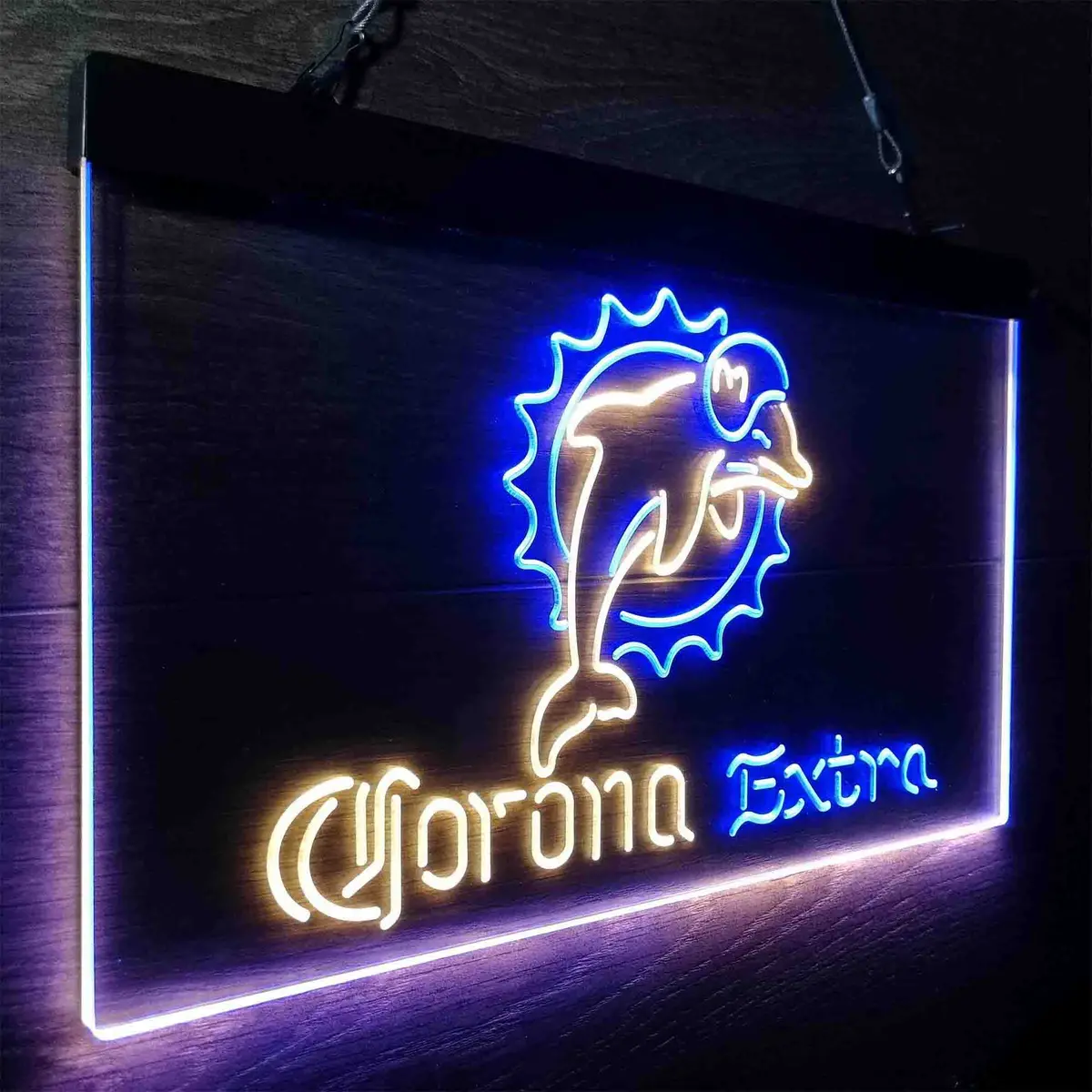 Miami Dolphins Corona Extra Bar Neon-Like Led Sign 20