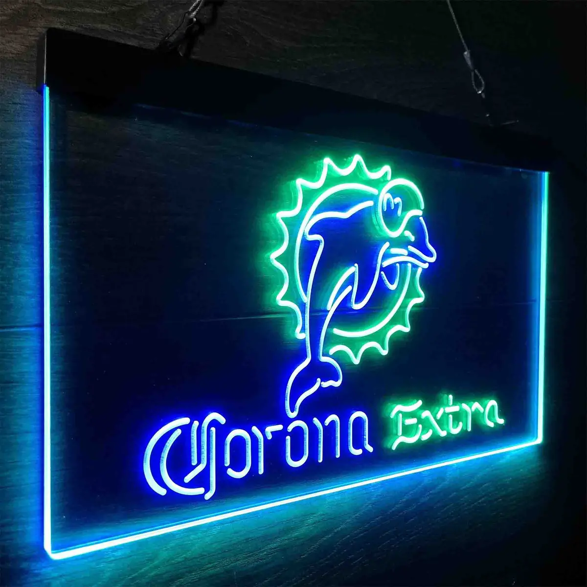 Miami Dolphins Corona Extra Bar Neon-Like Led Sign 26