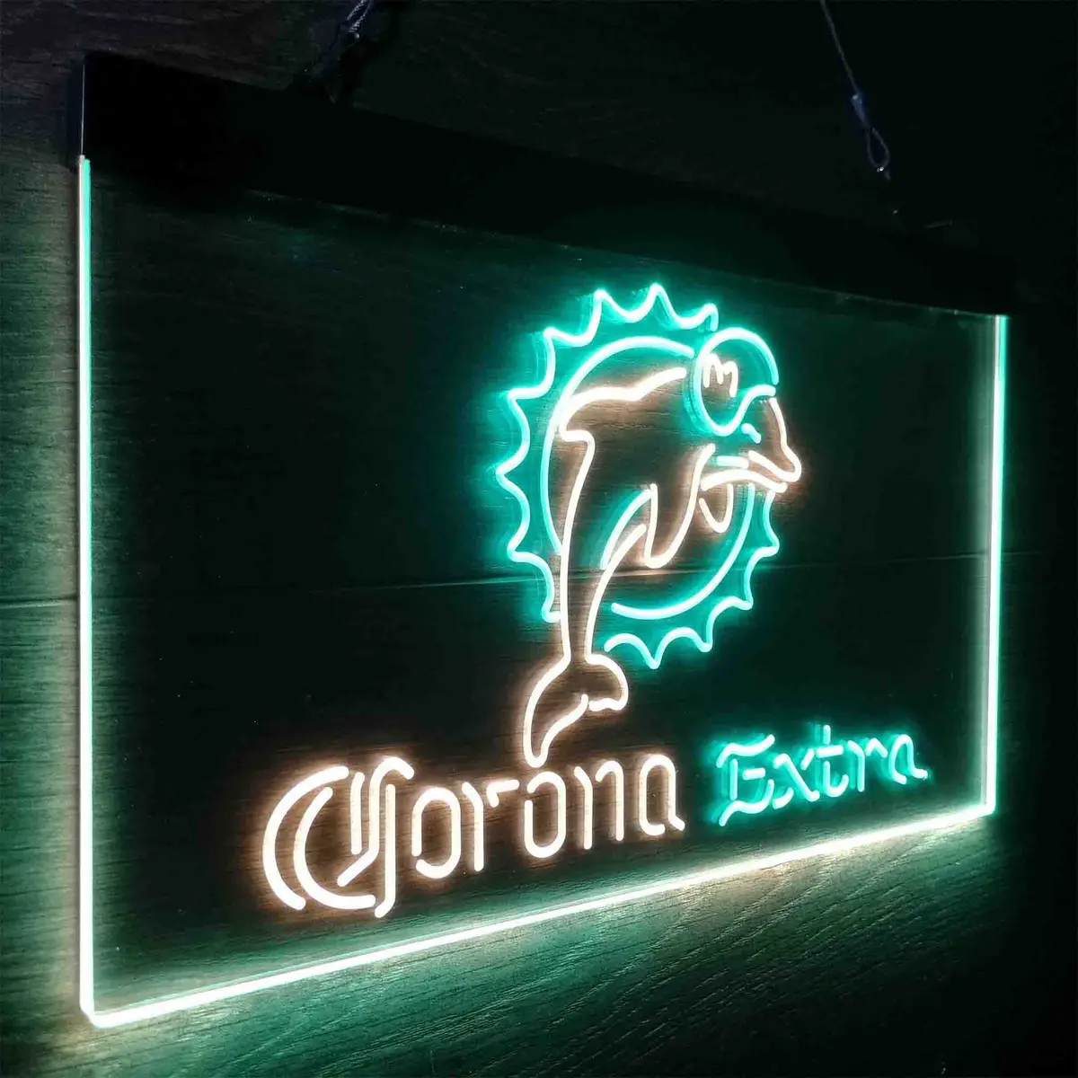 Miami Dolphins Corona Extra Bar Neon-Like Led Sign 23