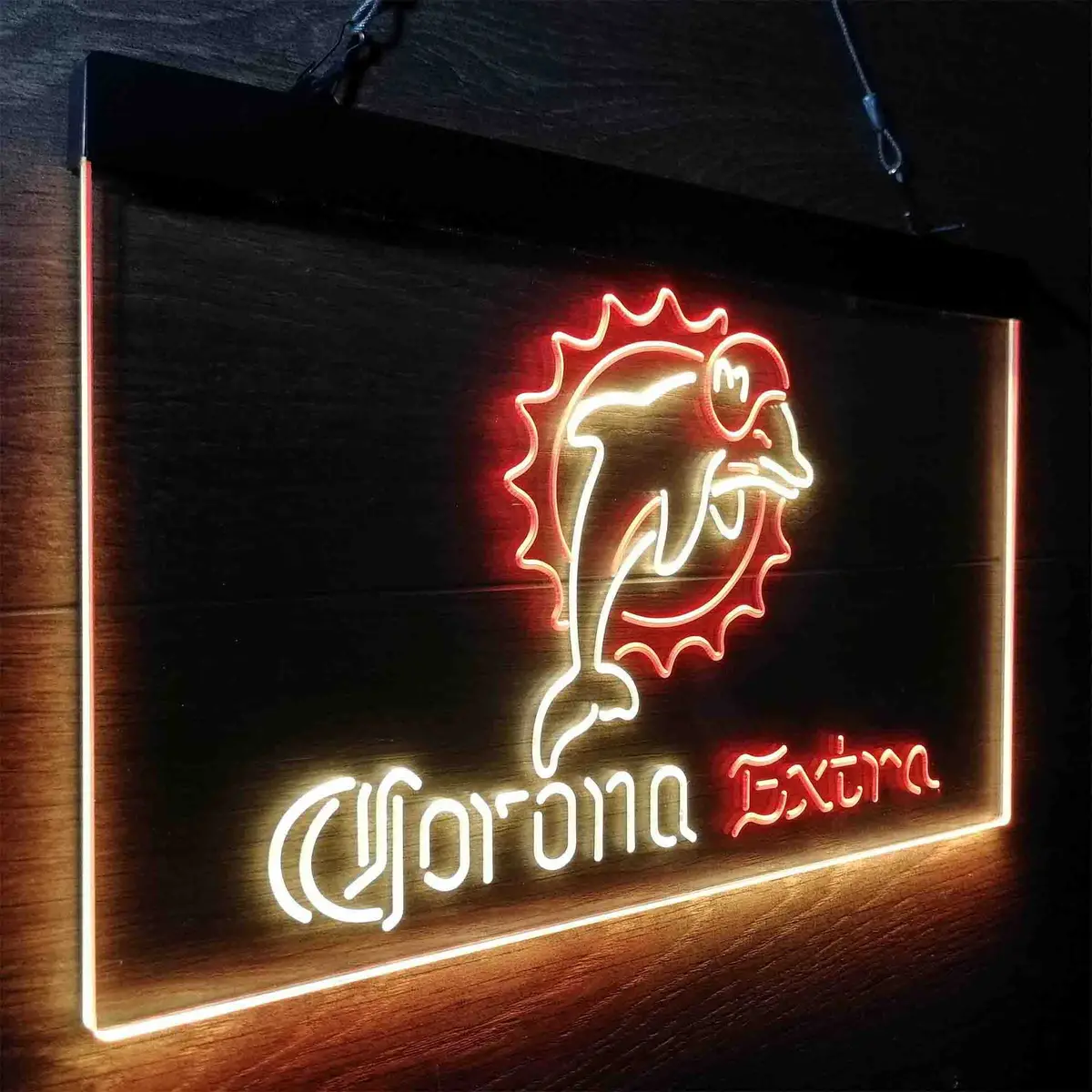 Miami Dolphins Corona Extra Bar Neon-Like Led Sign 19