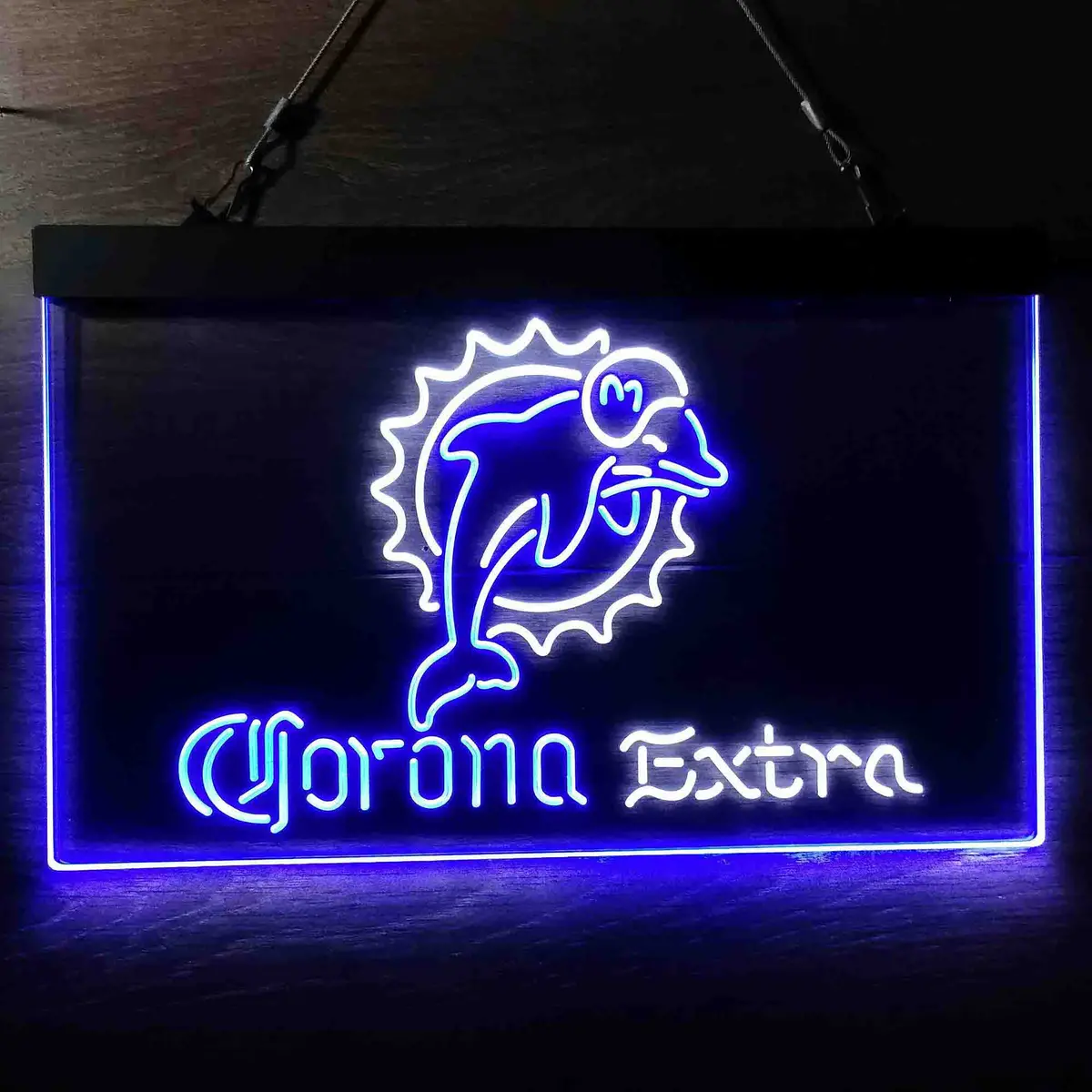Miami Dolphins Corona Extra Bar Neon-Like Led Sign 8