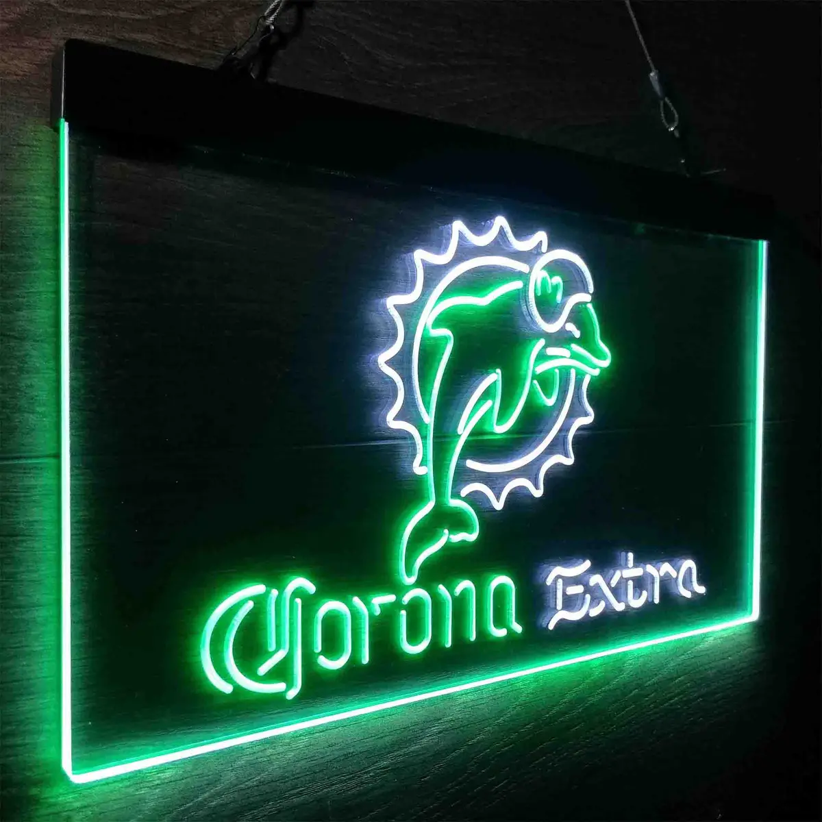 Miami Dolphins Corona Extra Bar Neon-Like Led Sign 25
