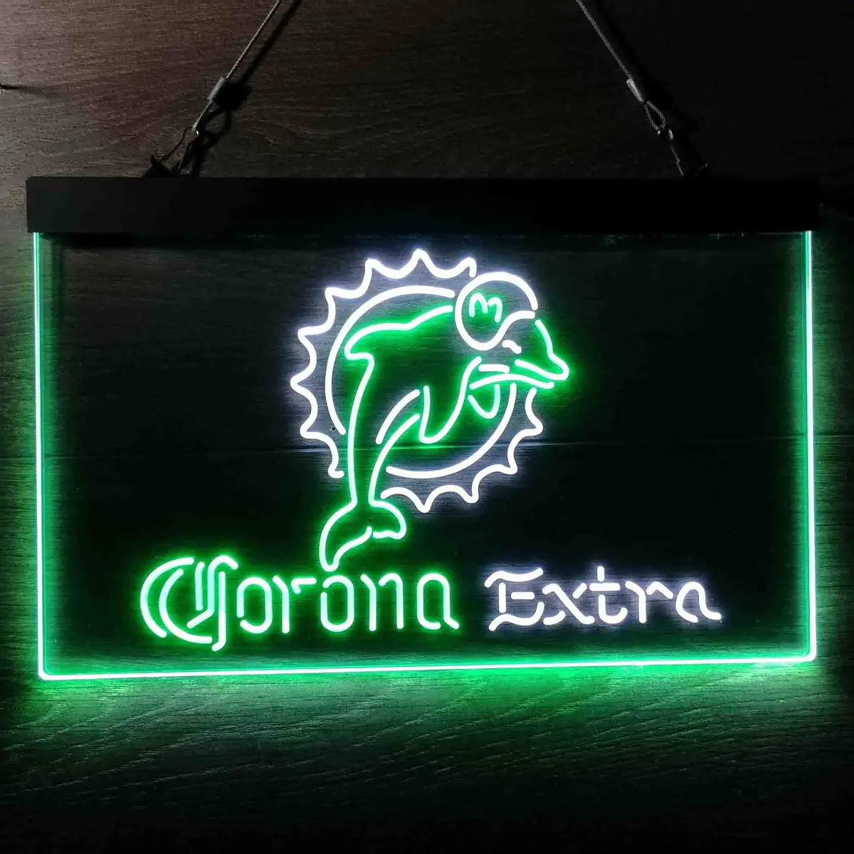 Miami Dolphins Corona Extra Bar Neon-Like Led Sign 12
