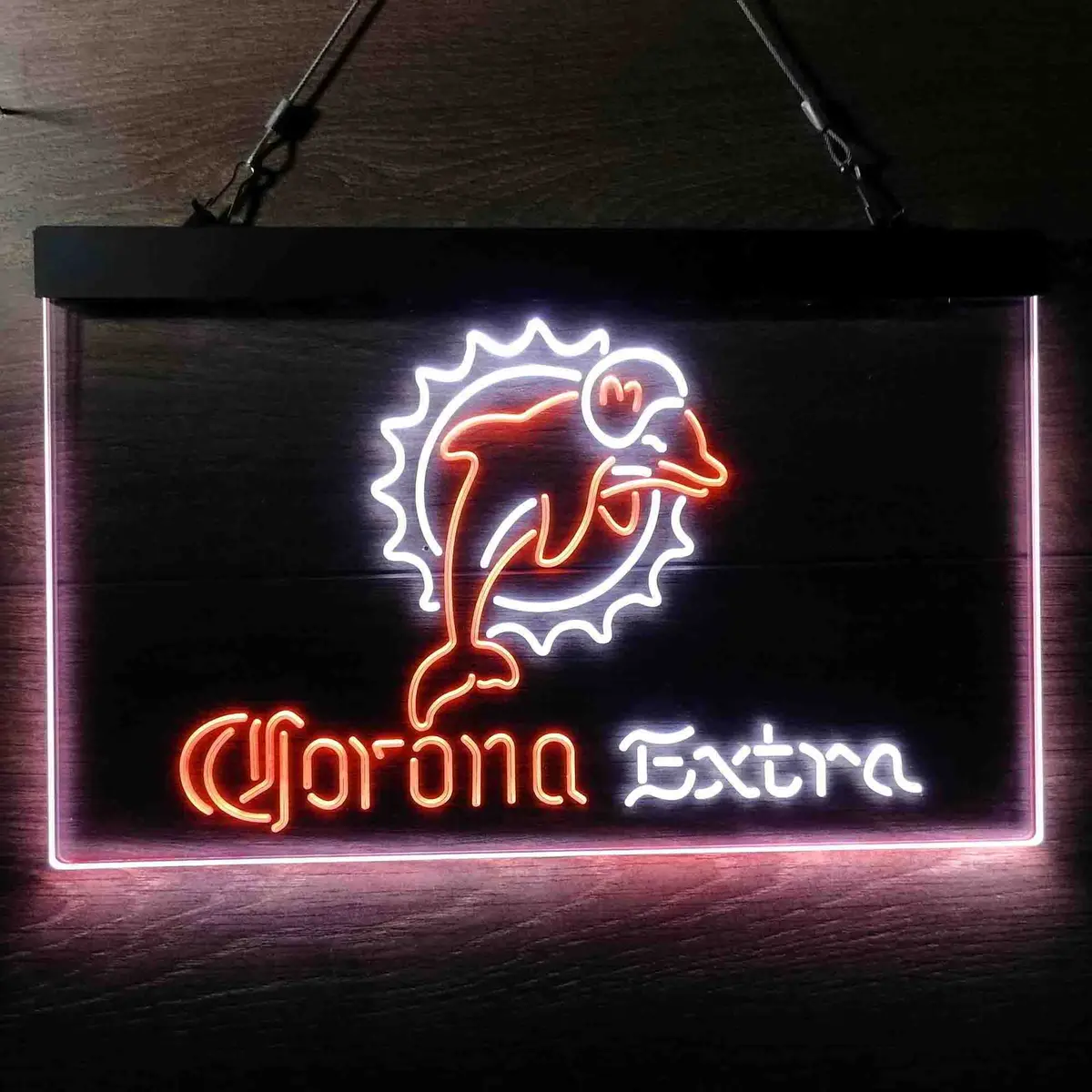 Miami Dolphins Corona Extra Bar Neon-Like Led Sign 1