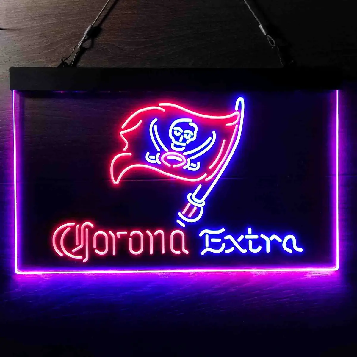 Tampa Bay Buccaneers Corona Extra Bar Neonled Sign 6