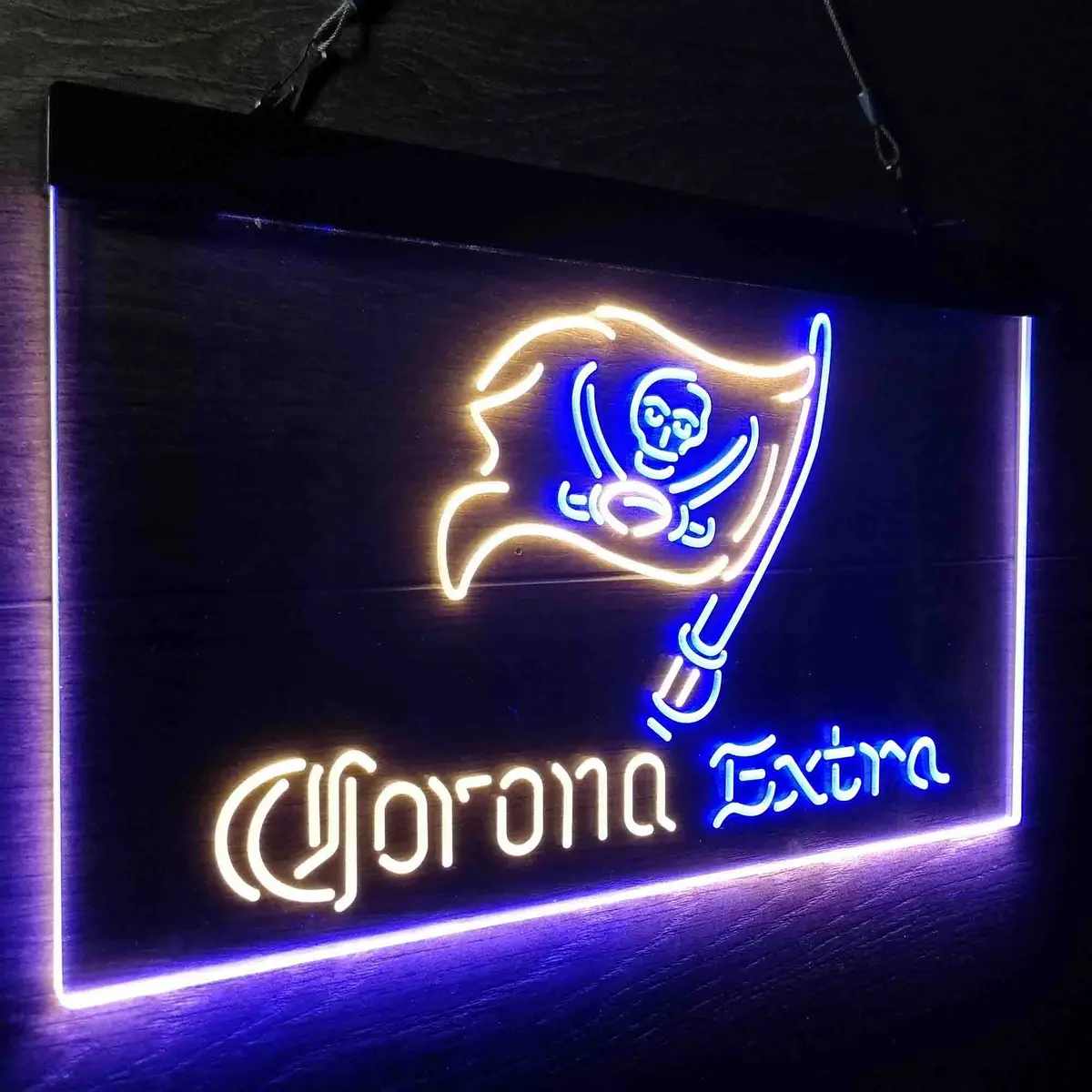 Tampa Bay Buccaneers Corona Extra Bar Neonled Sign 25