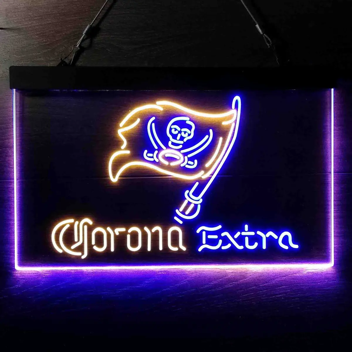 Tampa Bay Buccaneers Corona Extra Bar Neonled Sign 12