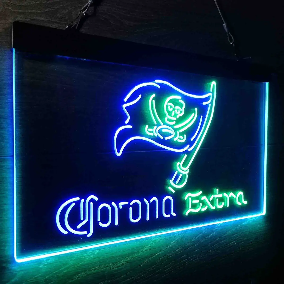Tampa Bay Buccaneers Corona Extra Bar Neonled Sign 21