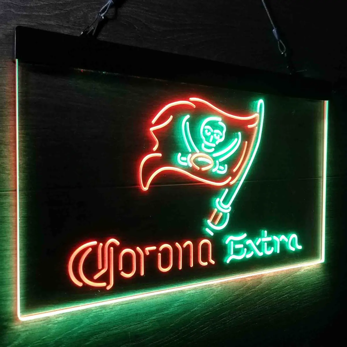Tampa Bay Buccaneers Corona Extra Bar Neonled Sign 26