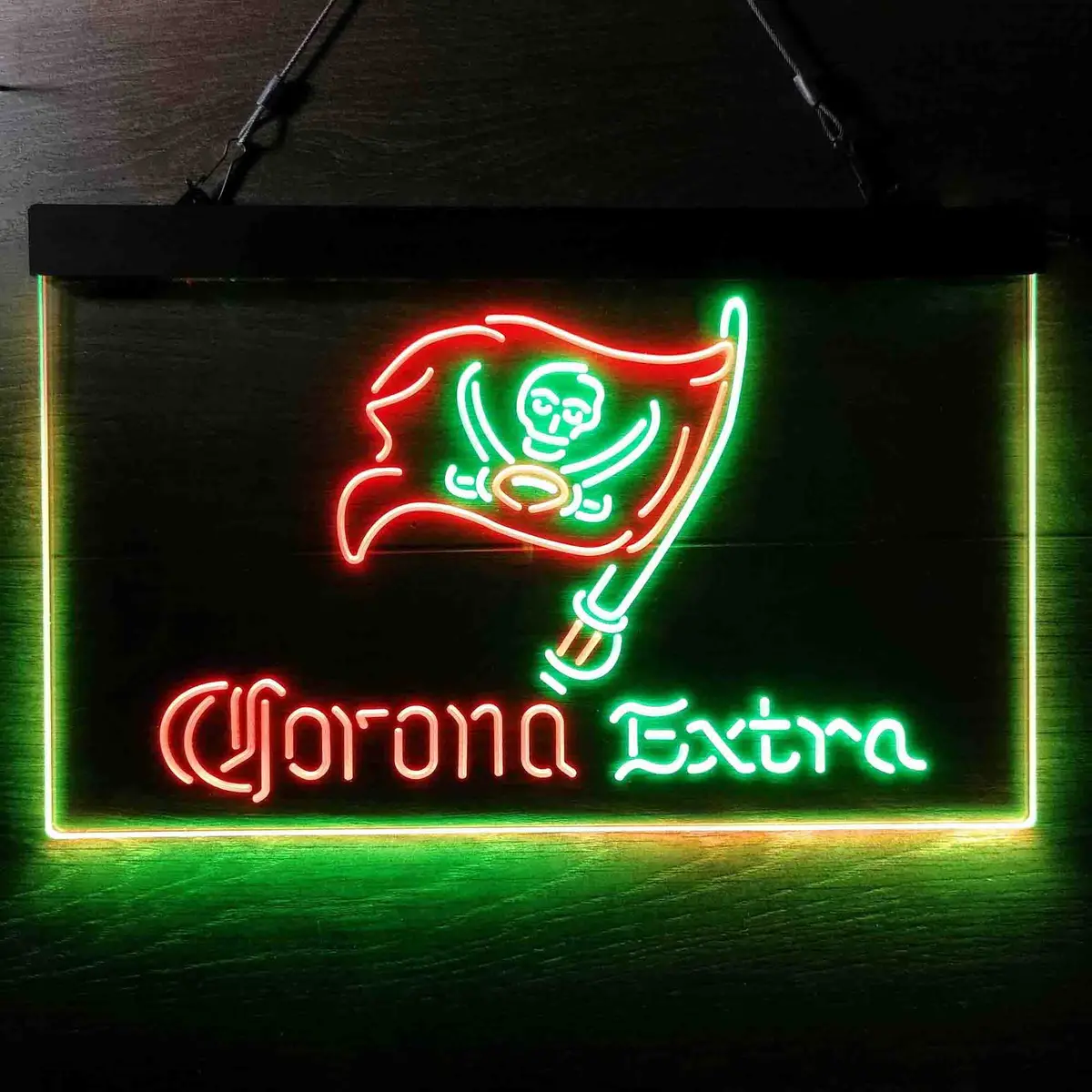 Tampa Bay Buccaneers Corona Extra Bar Neonled Sign 13