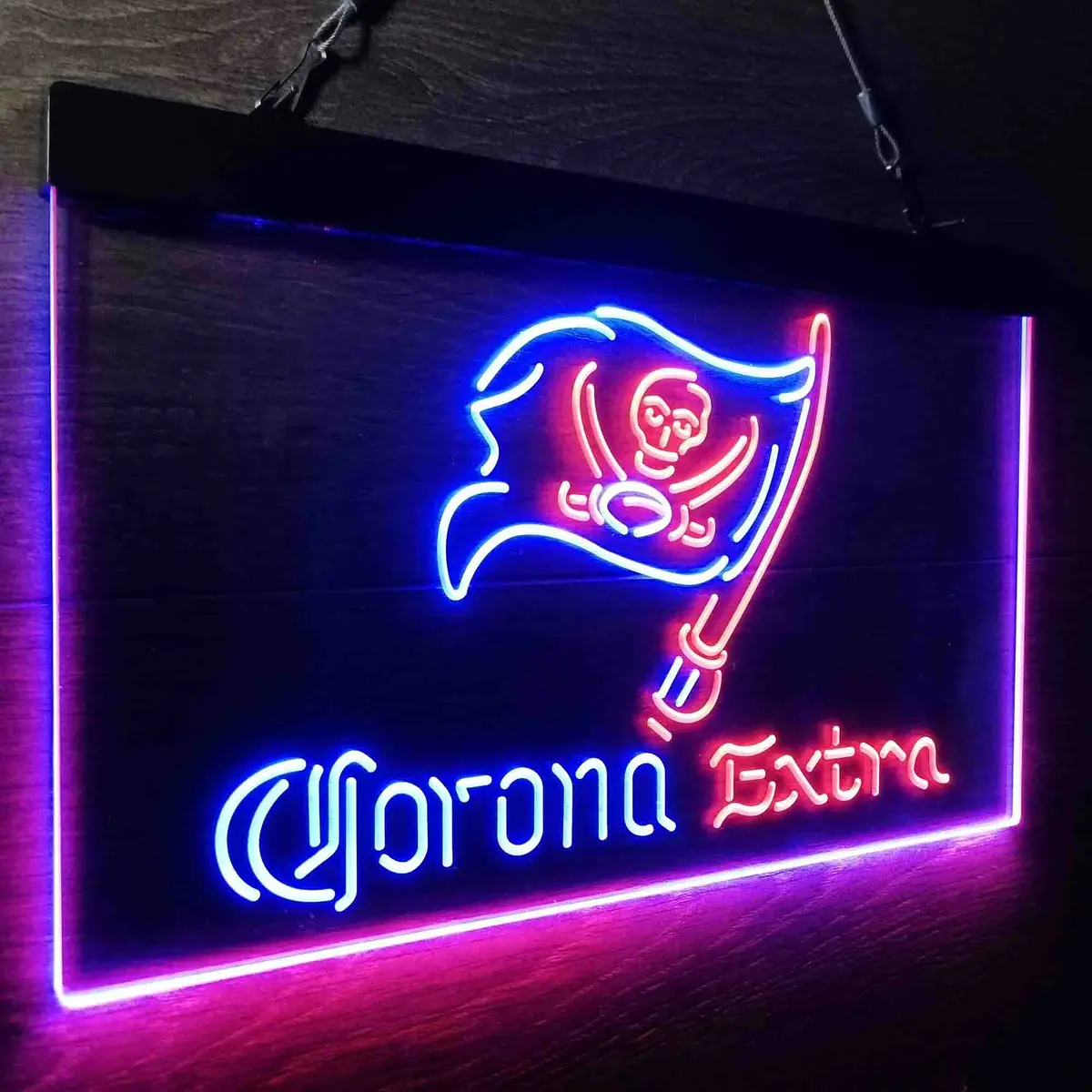 Tampa Bay Buccaneers Corona Extra Bar Neonled Sign 17