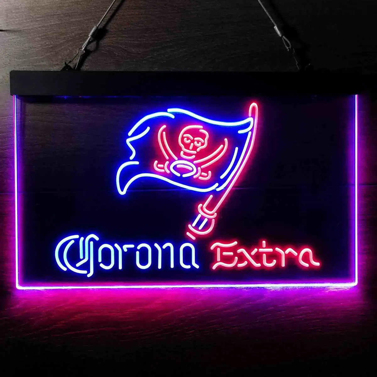 Tampa Bay Buccaneers Corona Extra Bar Neonled Sign 4