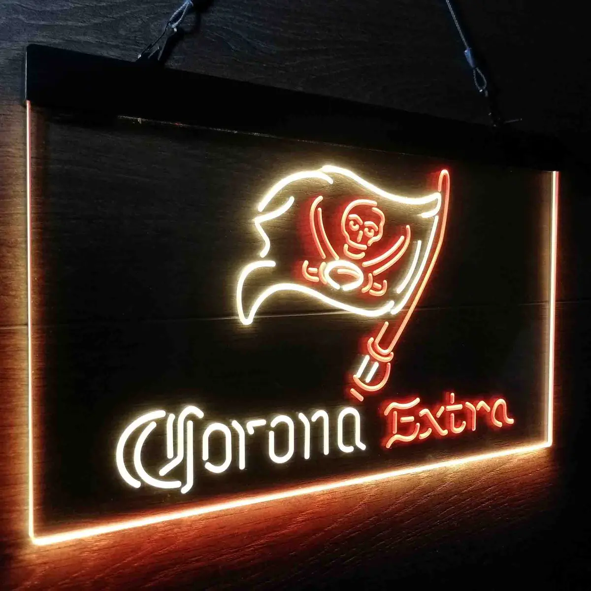 Tampa Bay Buccaneers Corona Extra Bar Neonled Sign 15