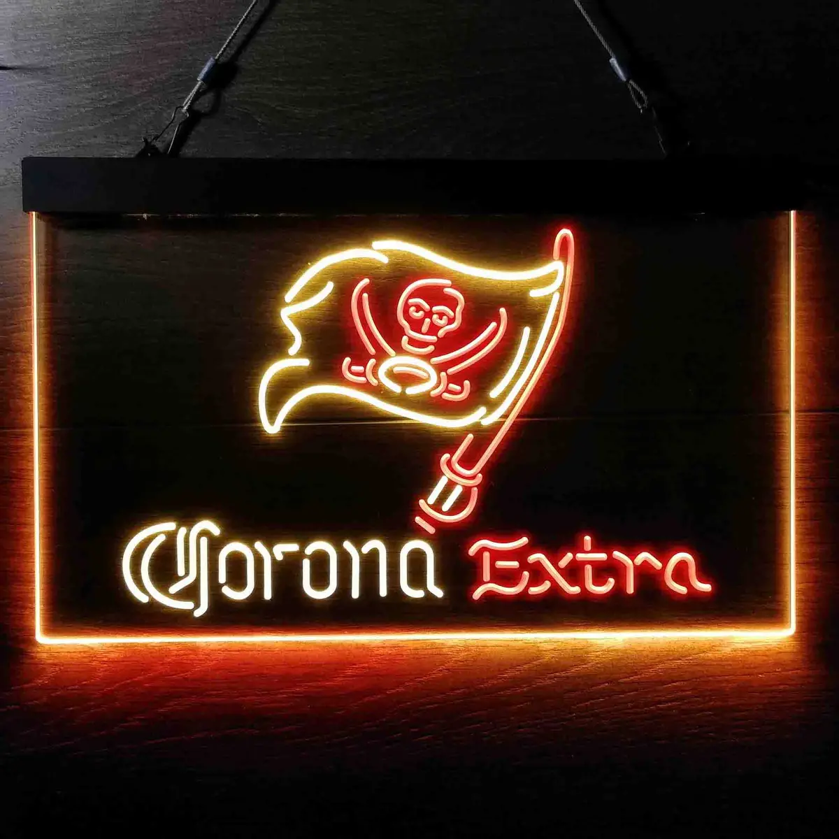 Tampa Bay Buccaneers Corona Extra Bar Neonled Sign 2