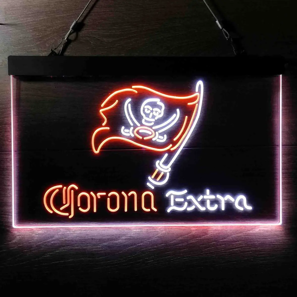 Tampa Bay Buccaneers Corona Extra Bar Neonled Sign 3