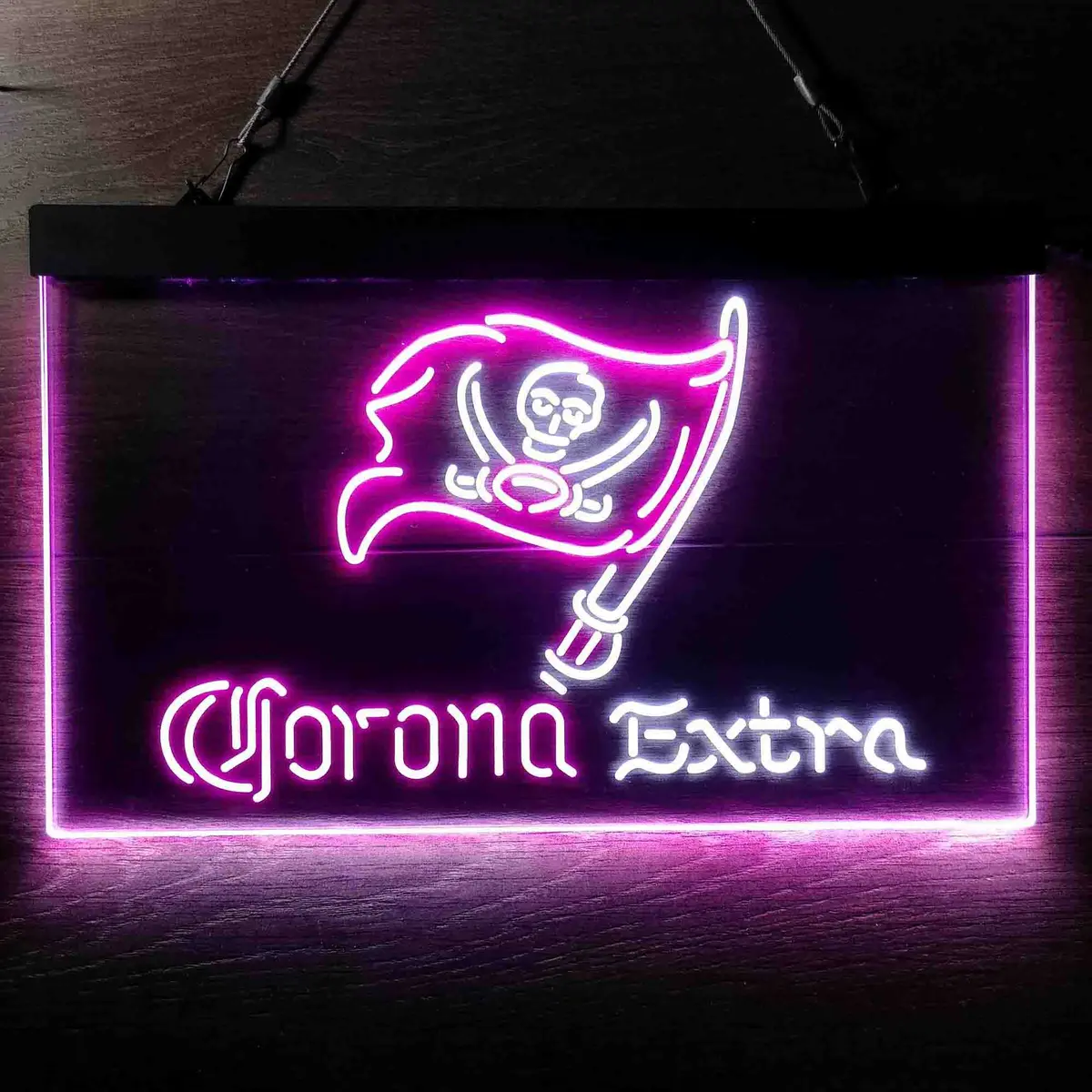 Tampa Bay Buccaneers Corona Extra Bar Neonled Sign 11