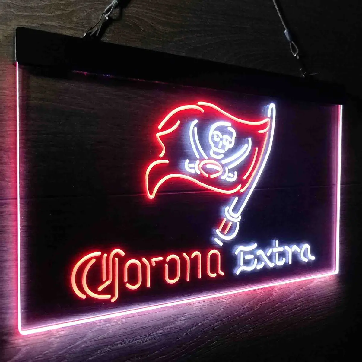 Tampa Bay Buccaneers Corona Extra Bar Neonled Sign 23