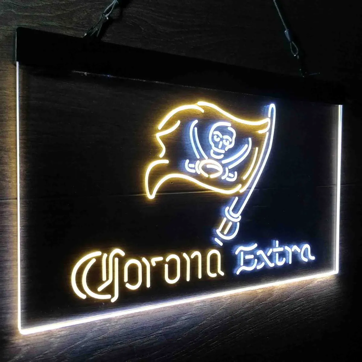 Tampa Bay Buccaneers Corona Extra Bar Neonled Sign 20