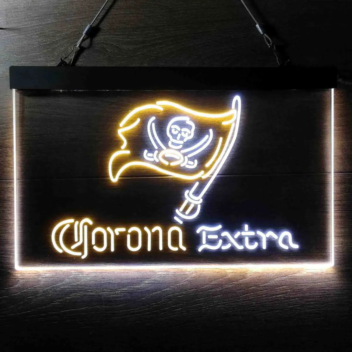 Tampa Bay Buccaneers Corona Extra Bar Neonled Sign 7