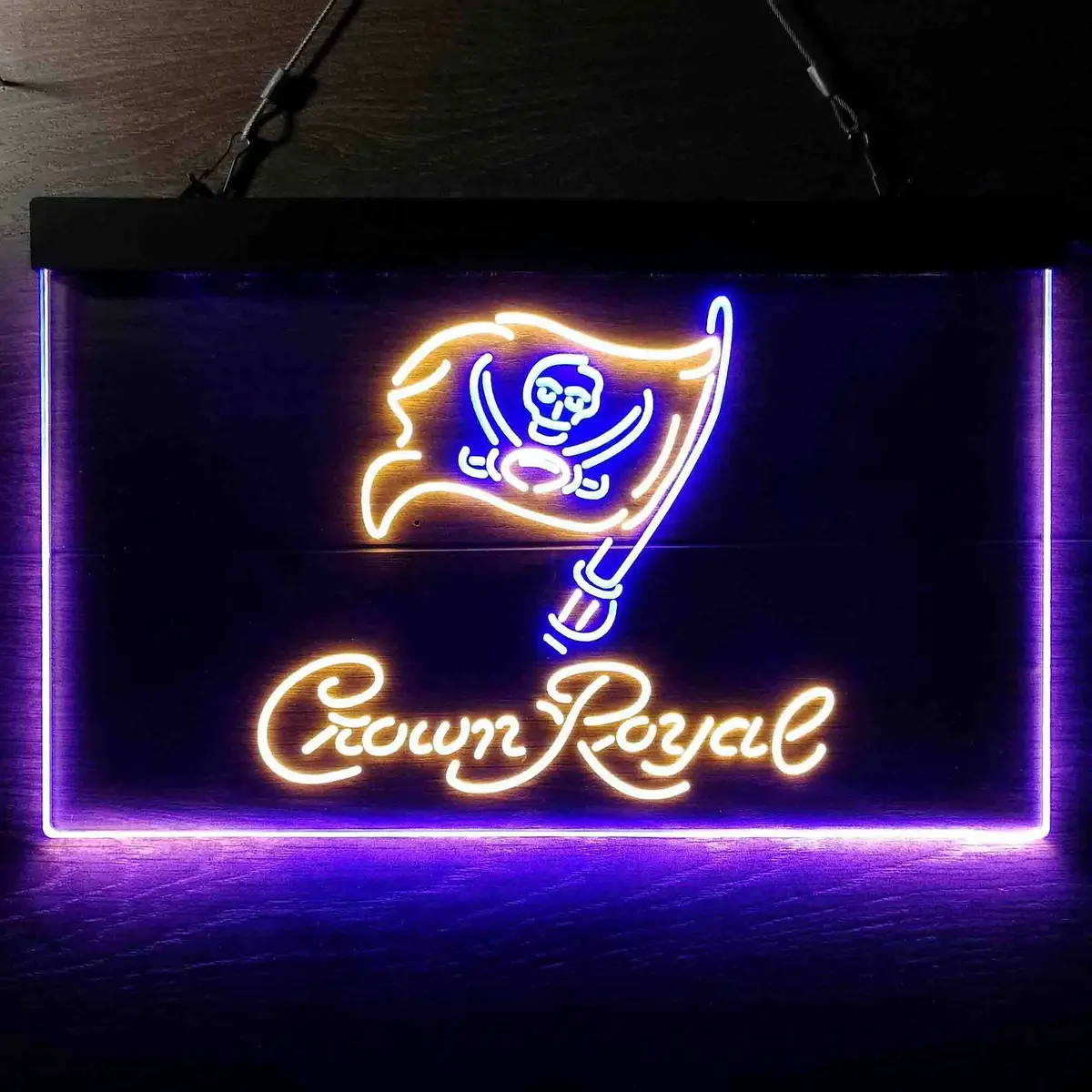 Crown Royal Bar Tampa Bay Buccaneers Est. 1976 Led Neon Sign 9