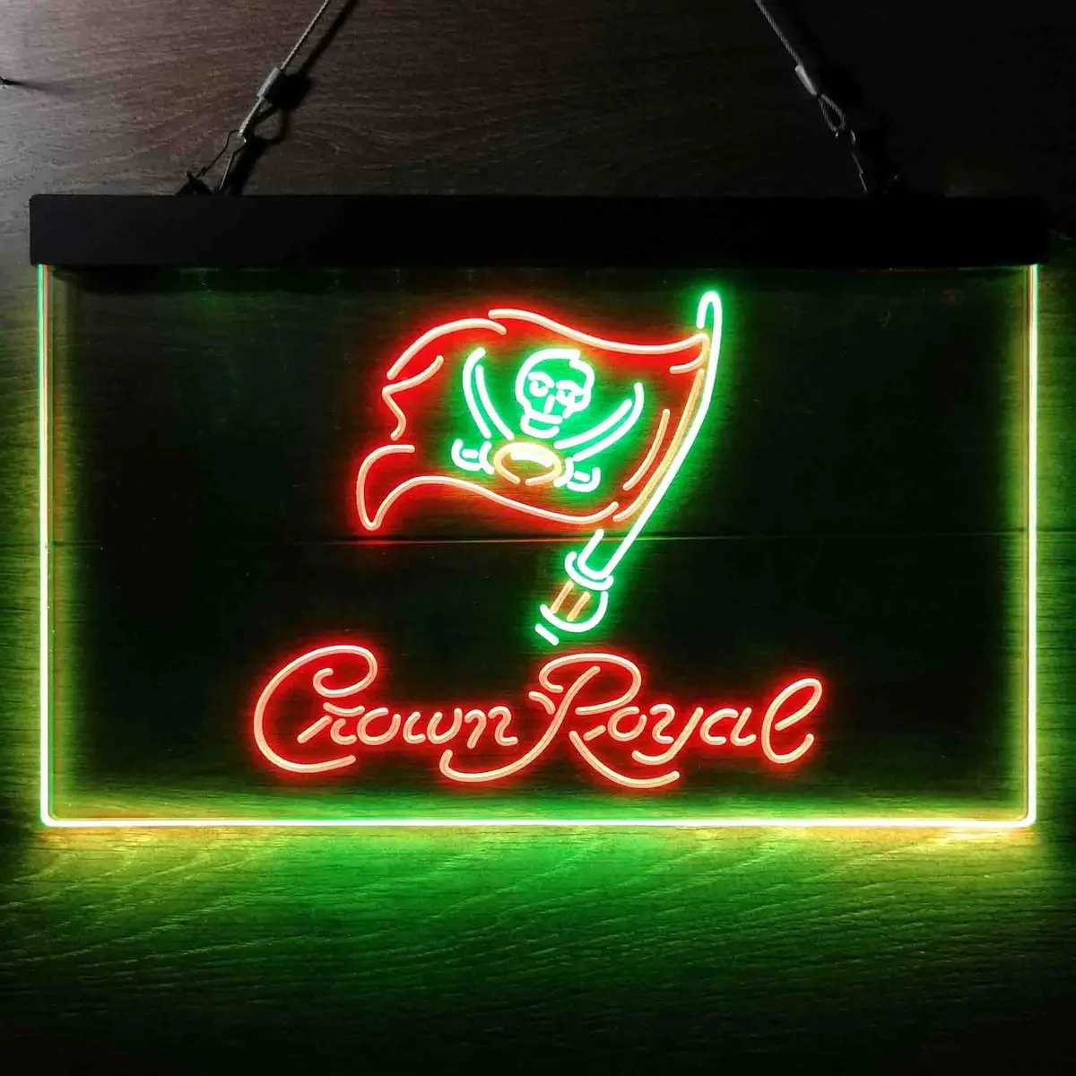 Crown Royal Bar Tampa Bay Buccaneers Est. 1976 Led Neon Sign 12
