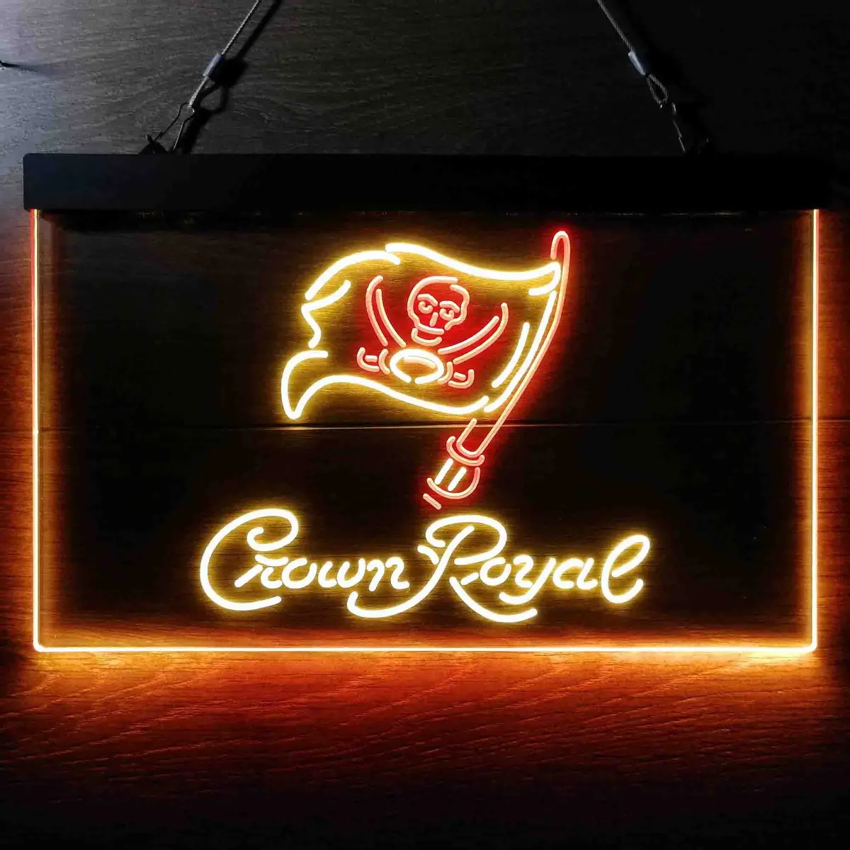 Crown Royal Bar Tampa Bay Buccaneers Est. 1976 Led Neon Sign 2