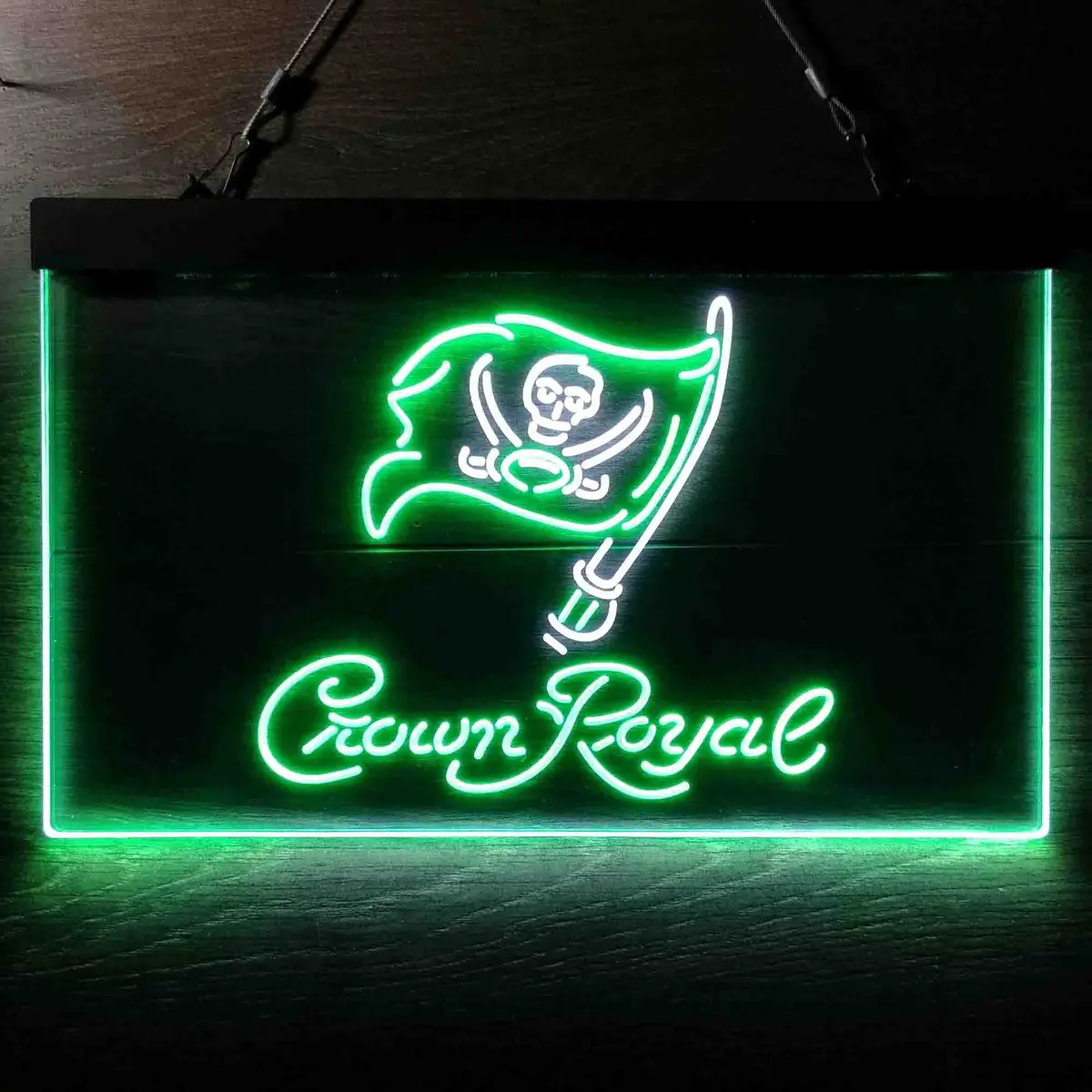 Crown Royal Bar Tampa Bay Buccaneers Est. 1976 Led Neon Sign 5