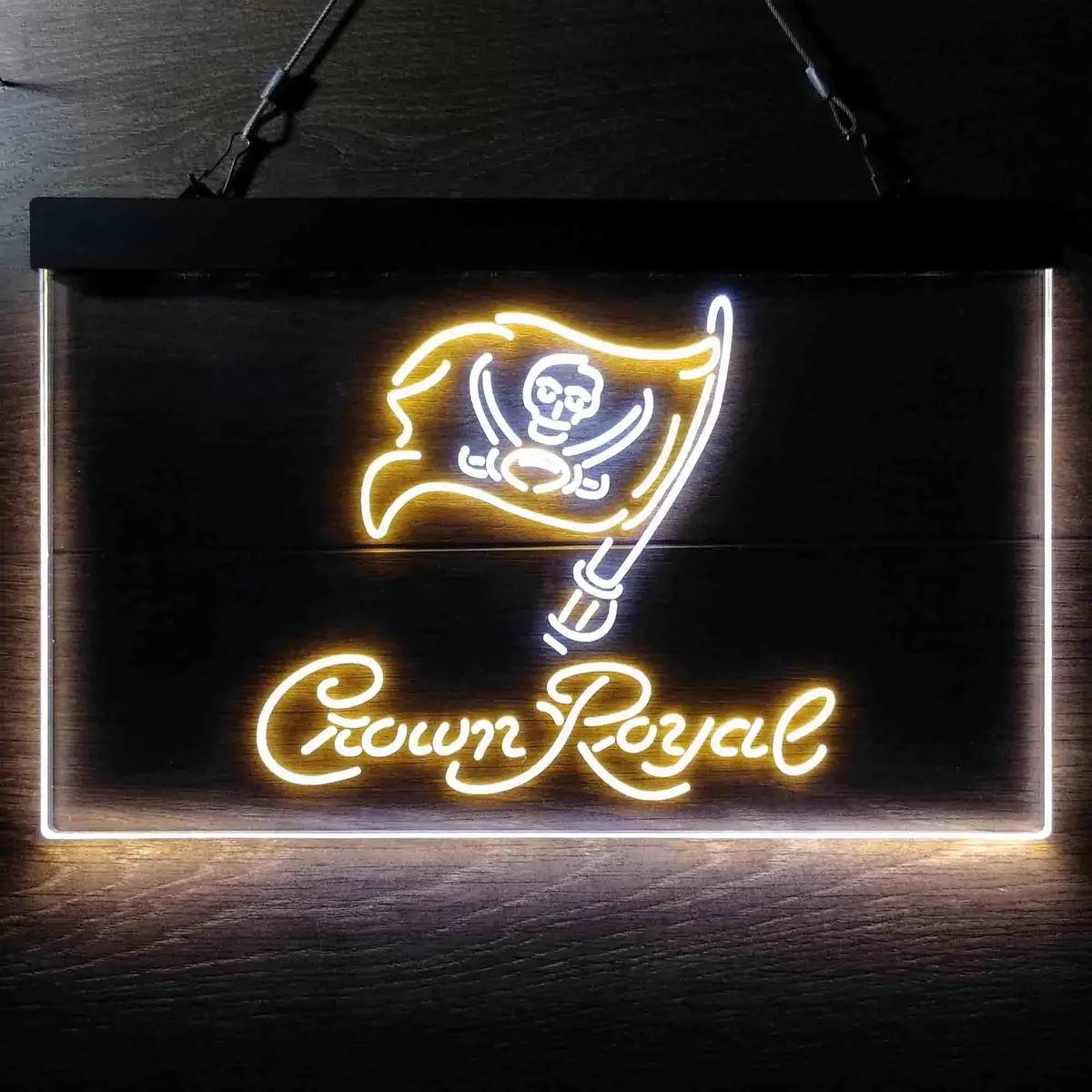 Crown Royal Bar Tampa Bay Buccaneers Est. 1976 Led Neon Sign 4