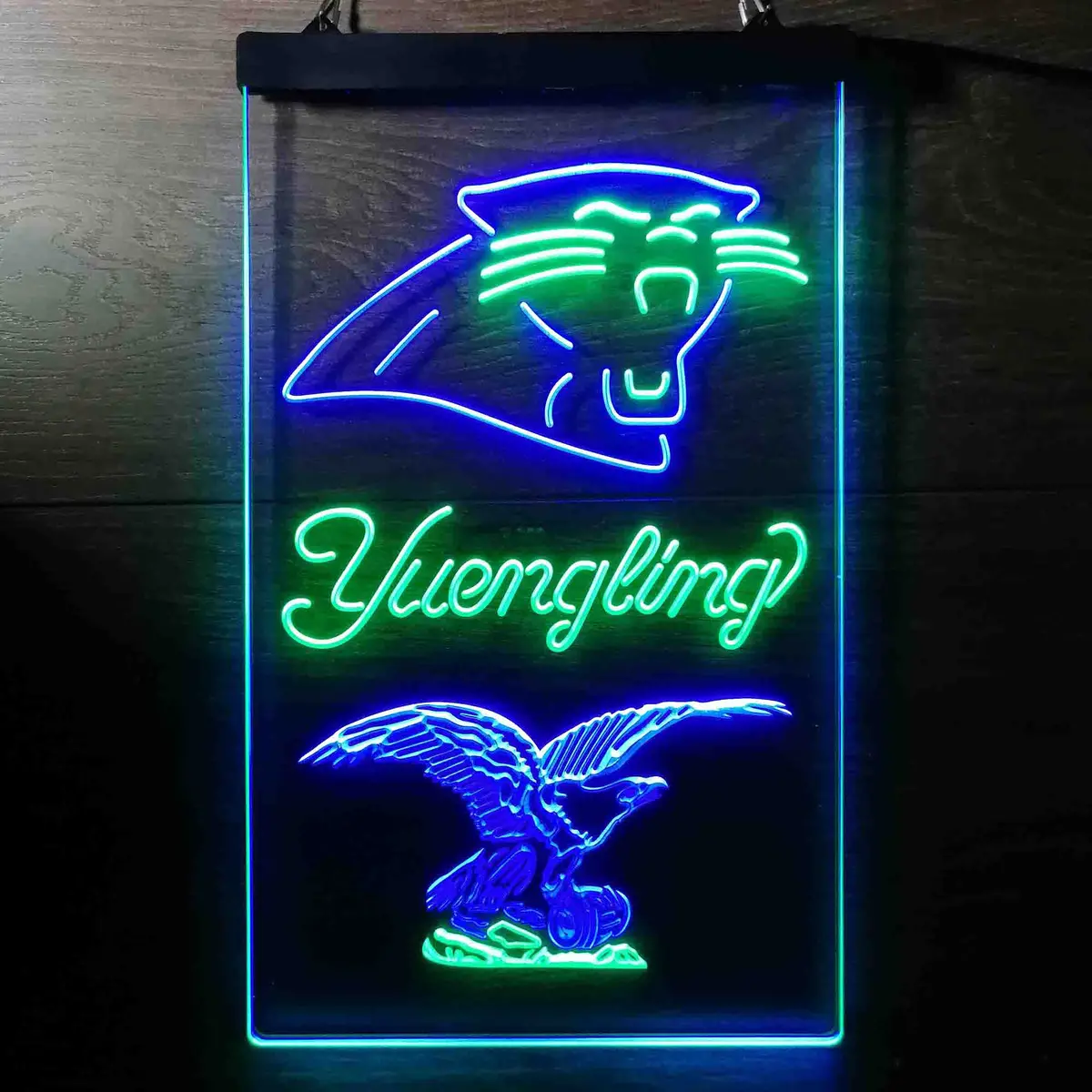 Yuengling Bar Carolina Panthers Est. 1995 Neon-Like Led Sign 3