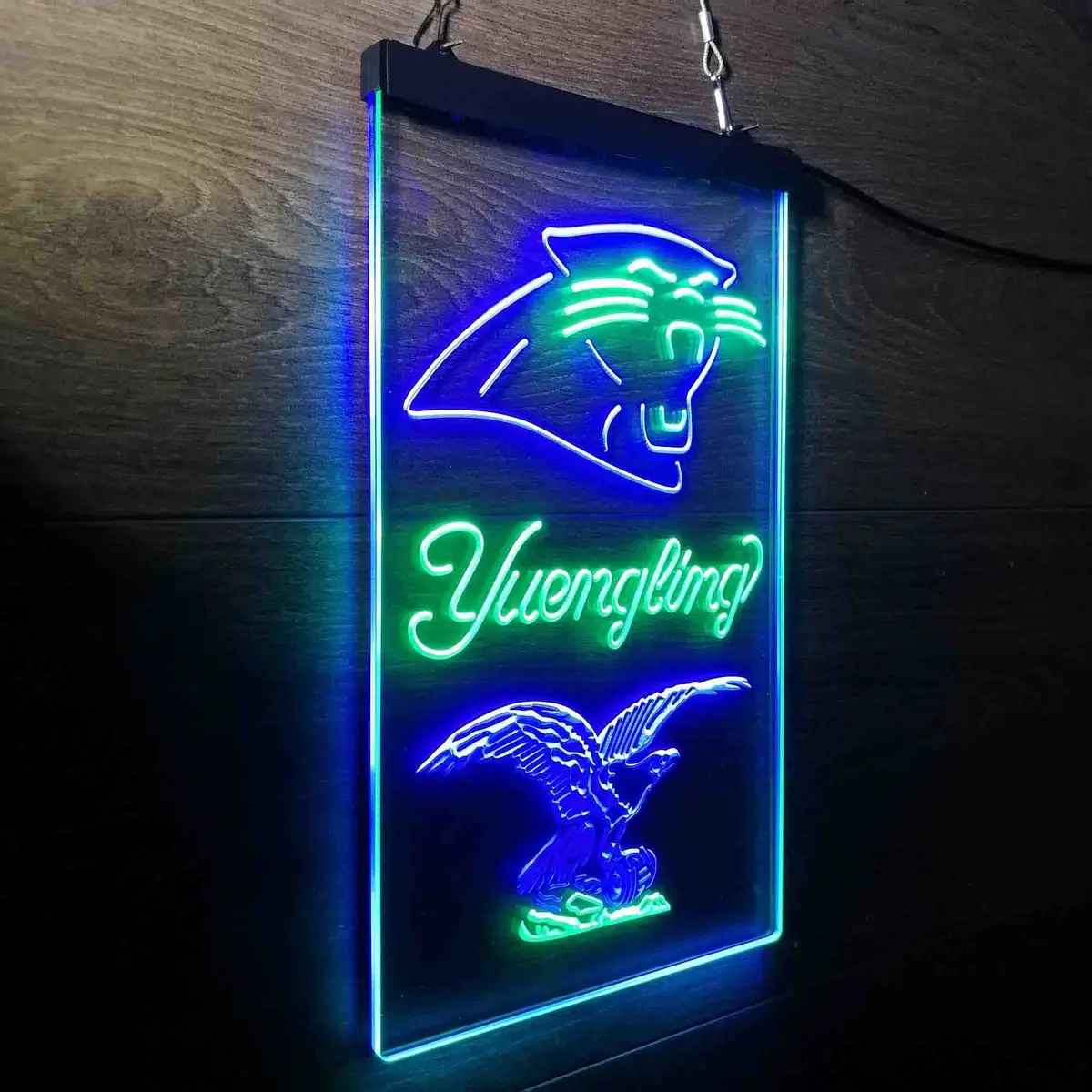 Yuengling Bar Carolina Panthers Est. 1995 Neon-Like Led Sign 16