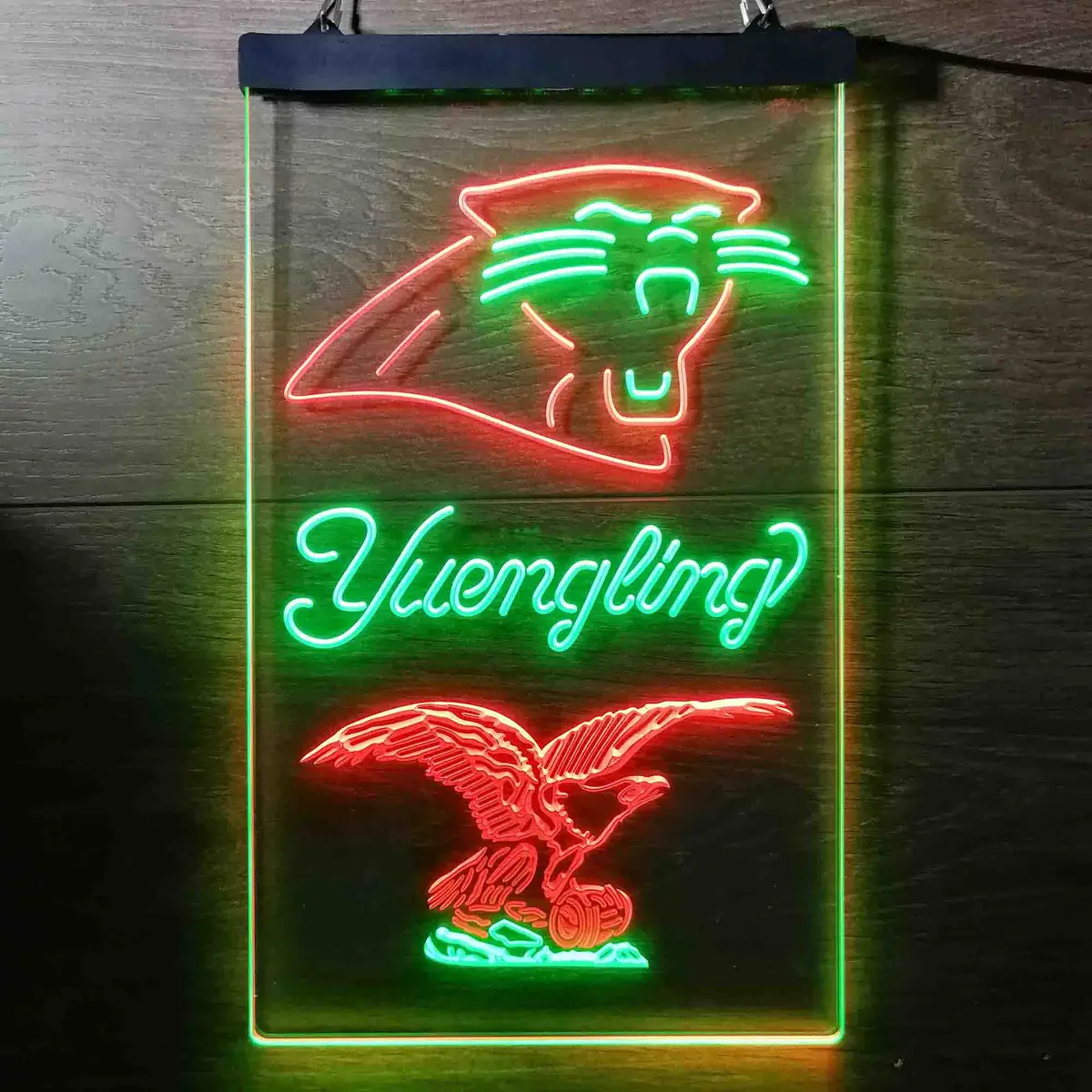 Yuengling Bar Carolina Panthers Est. 1995 Neon-Like Led Sign 16