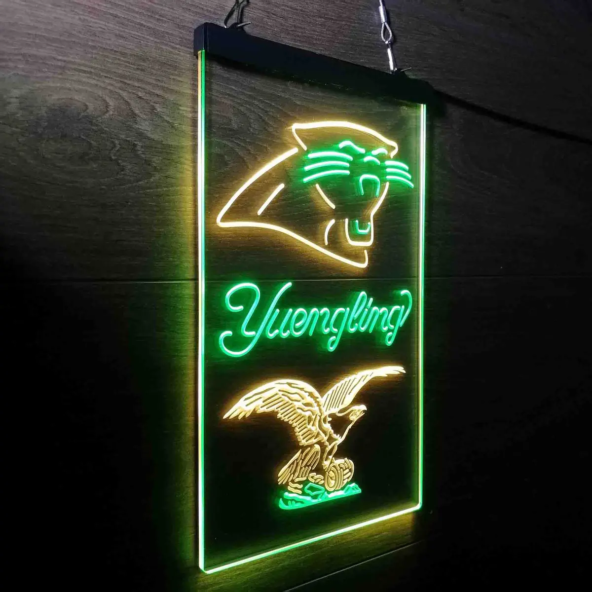 Yuengling Bar Carolina Panthers Est. 1995 Neon-Like Led Sign 14