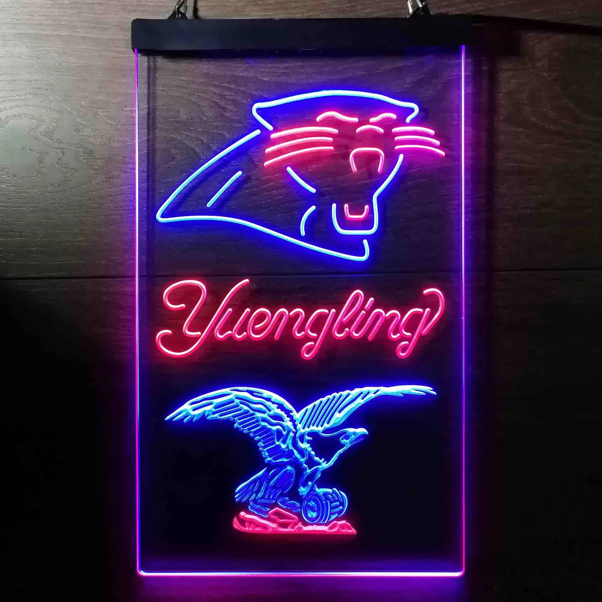 Yuengling Bar Carolina Panthers Est. 1995 Neon-Like Led Sign 7
