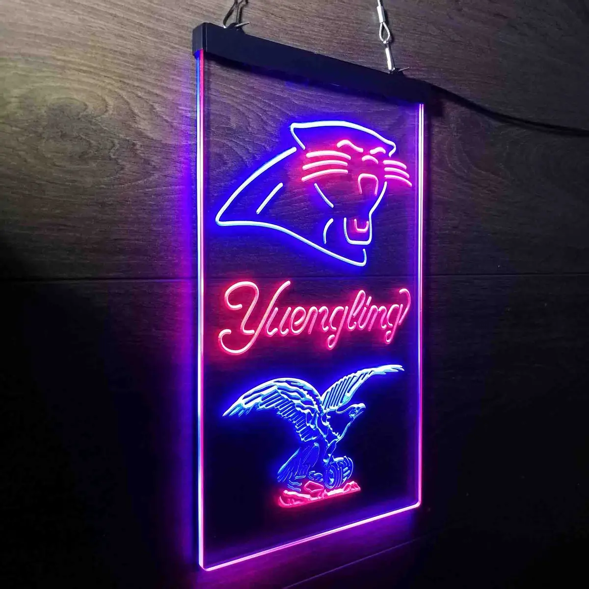 Yuengling Bar Carolina Panthers Est. 1995 Neon-Like Led Sign 17