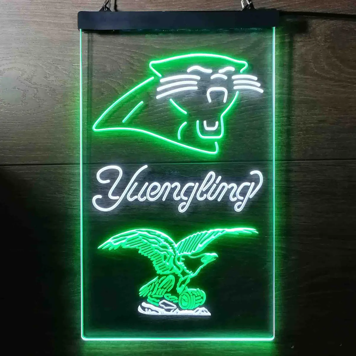 Yuengling Bar Carolina Panthers Est. 1995 Neon-Like Led Sign 8