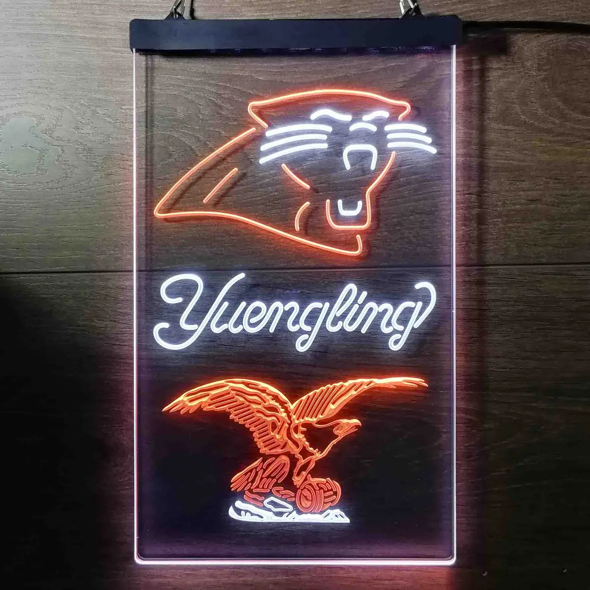 Yuengling Bar Carolina Panthers Est. 1995 Neon-Like Led Sign 6