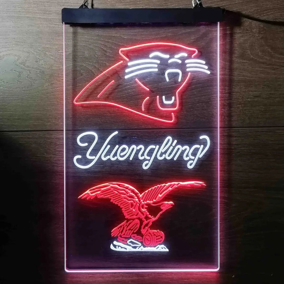 Yuengling Bar Carolina Panthers Est. 1995 Neon-Like Led Sign 13