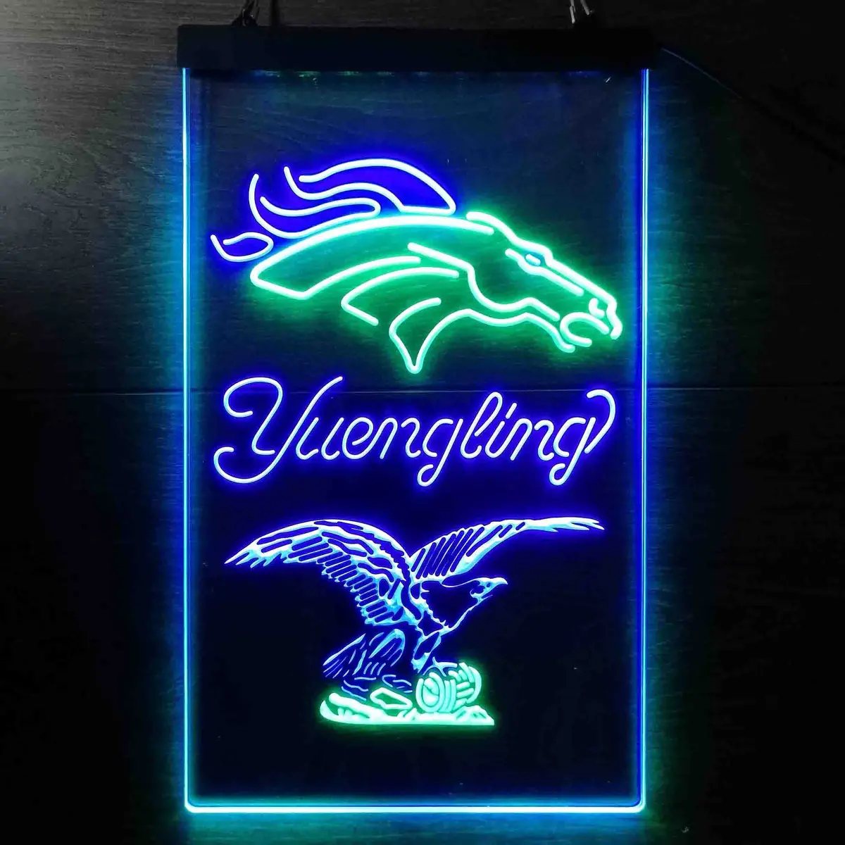 Yuengling Bar Denver Broncos Est. 1960 Neon-Like Led Sign 13