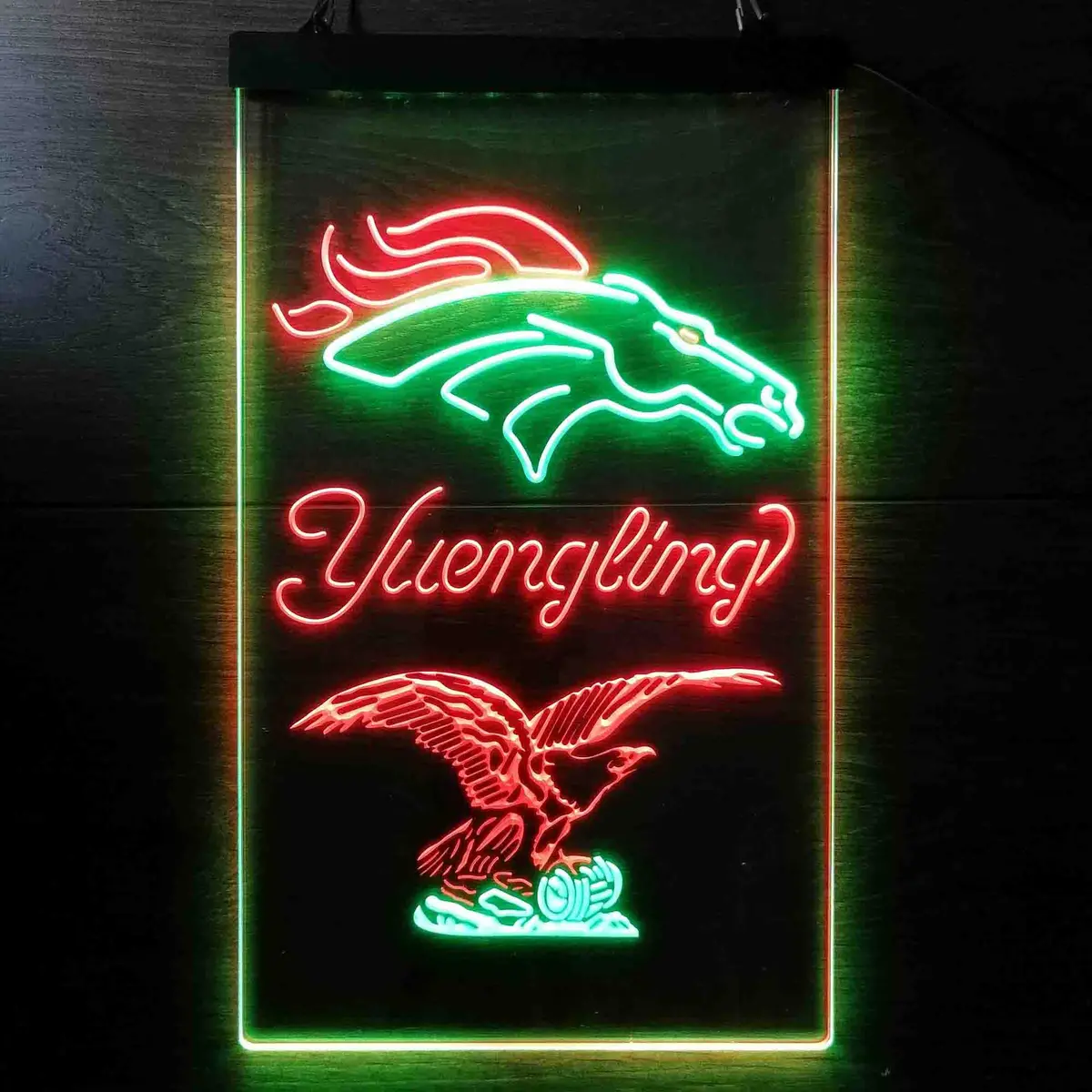 Yuengling Bar Denver Broncos Est. 1960 Neon-Like Led Sign 2