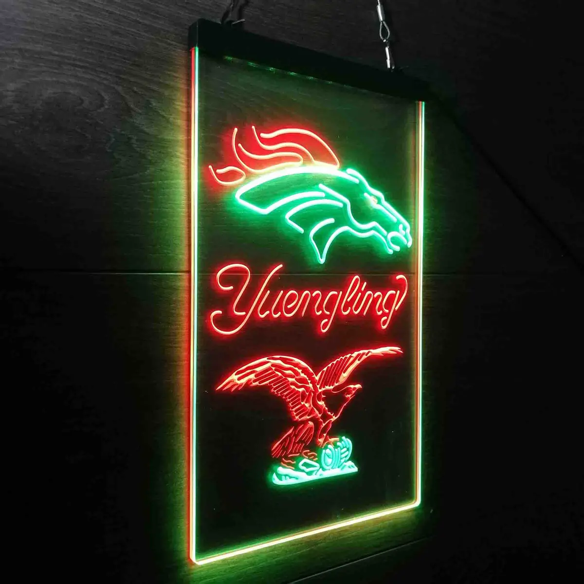 Yuengling Bar Denver Broncos Est. 1960 Neon-Like Led Sign 15