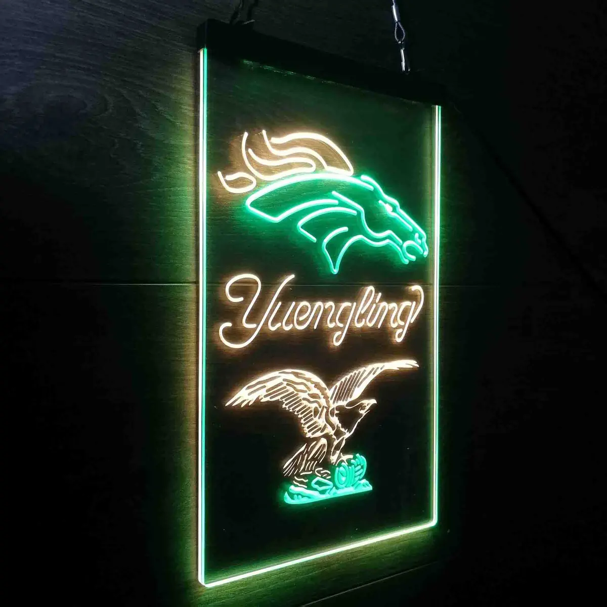 Yuengling Bar Denver Broncos Est. 1960 Neon-Like Led Sign 21