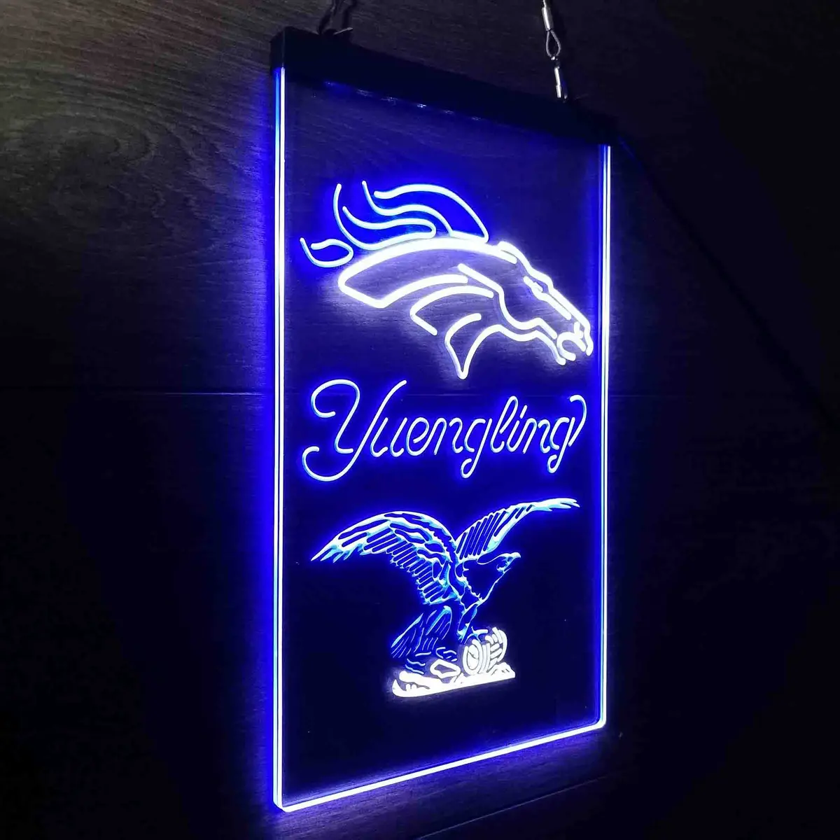 Yuengling Bar Denver Broncos Est. 1960 Neon-Like Led Sign 19